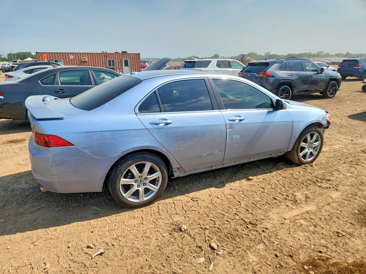 2005 Acura Tsx Blue vin: JH4CL96905C019313