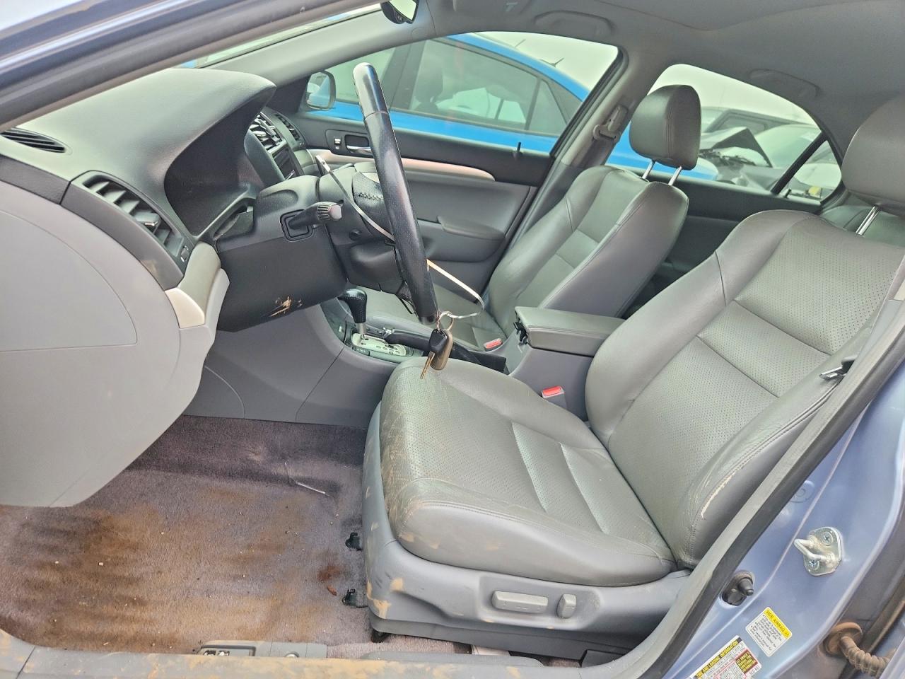 2005 Acura Tsx Blue vin: JH4CL96905C019313