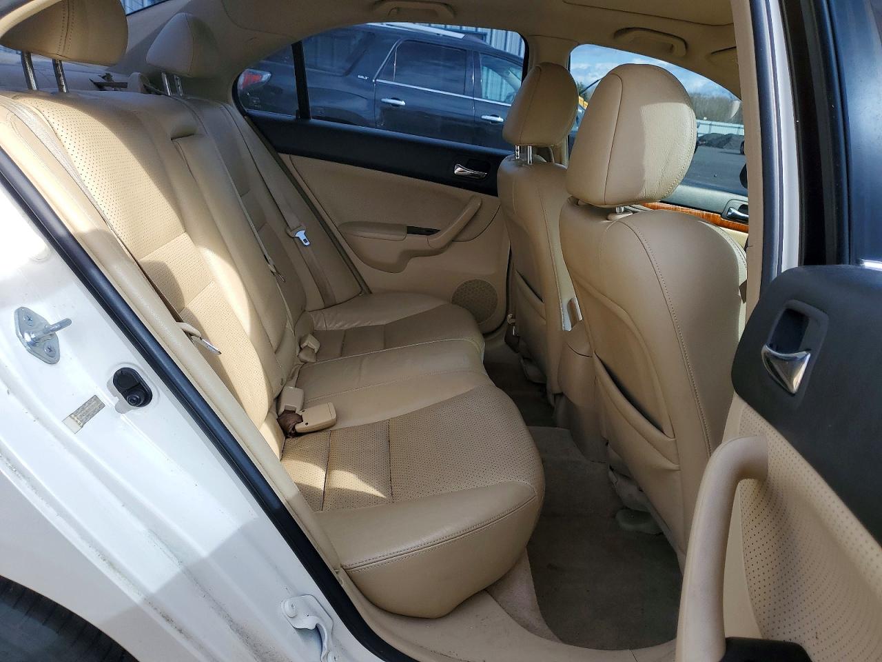 2006 Acura Tsx Cream vin: JH4CL96906C000147