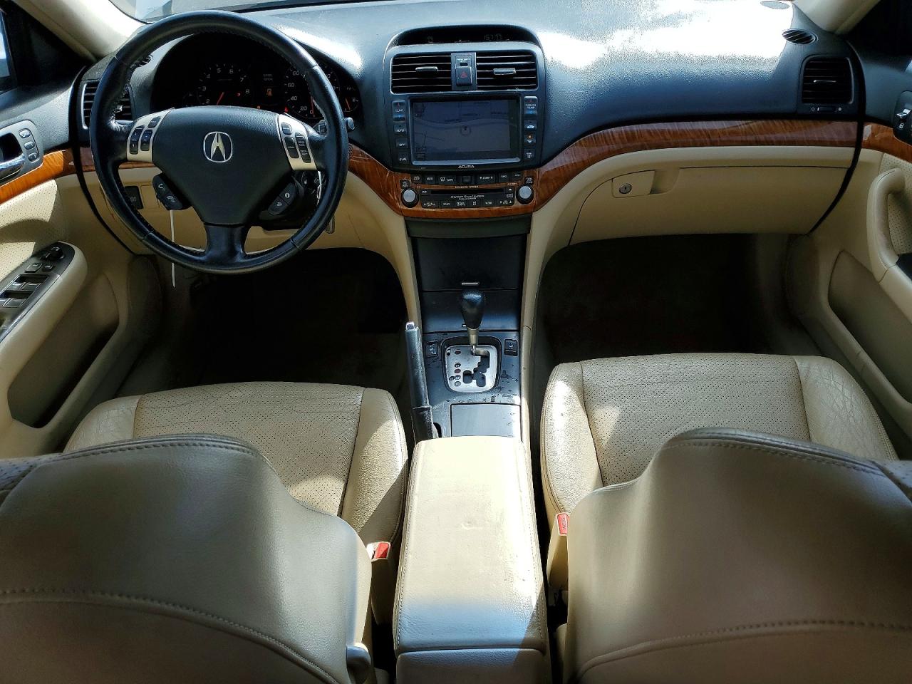 2006 Acura Tsx Cream vin: JH4CL96906C000147