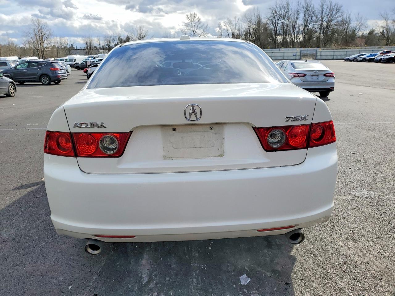 2006 Acura Tsx Cream vin: JH4CL96906C000147