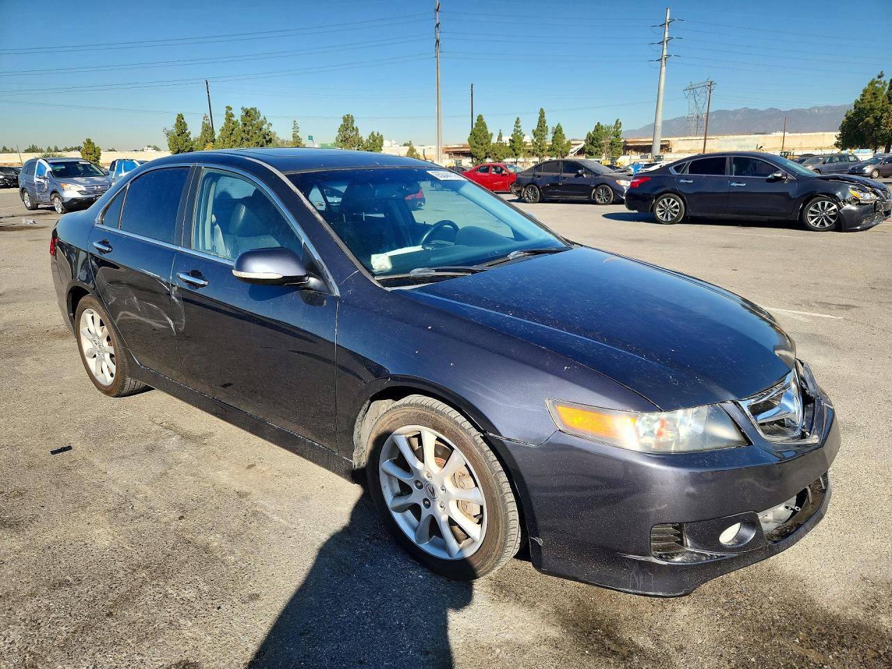 2006 Acura Tsx Charcoal vin: JH4CL96906C012038