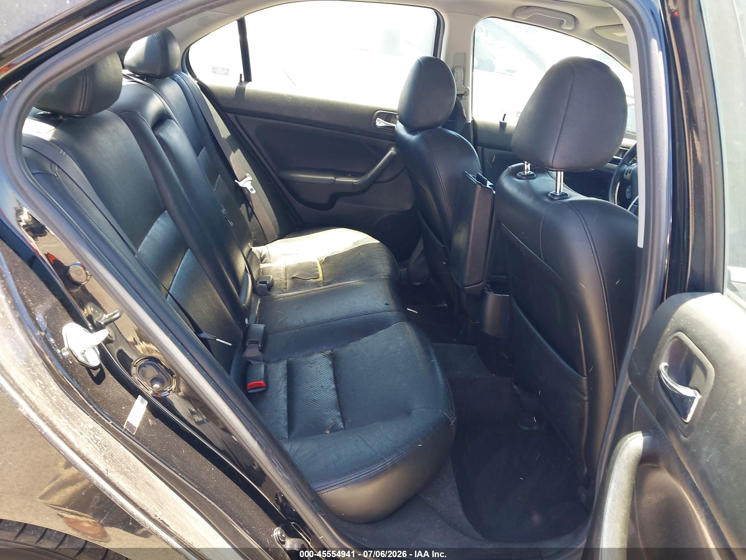 2006 Acura Tsx   Черный vin: JH4CL96906C014503