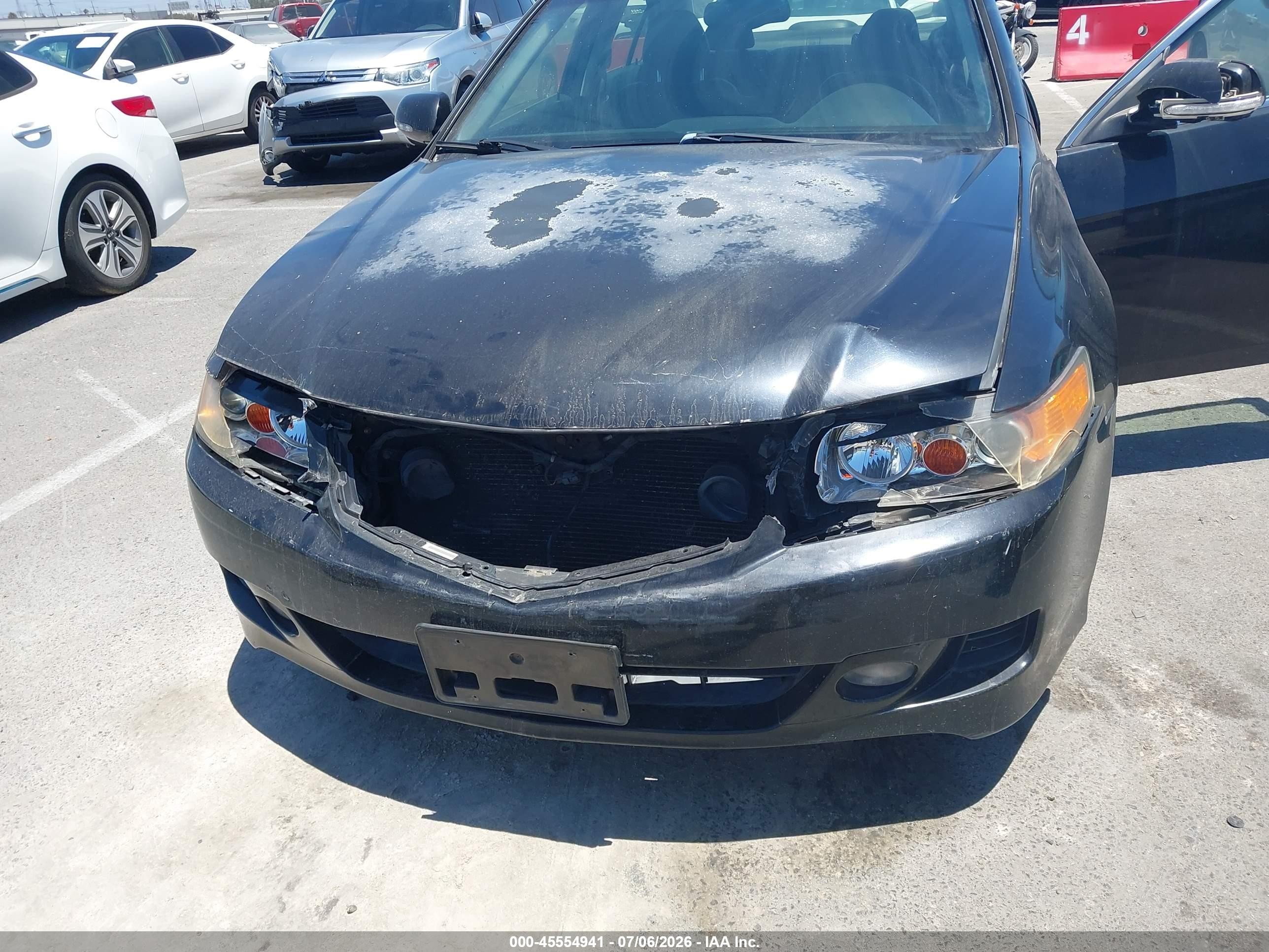 2006 Acura Tsx   Черный vin: JH4CL96906C014503