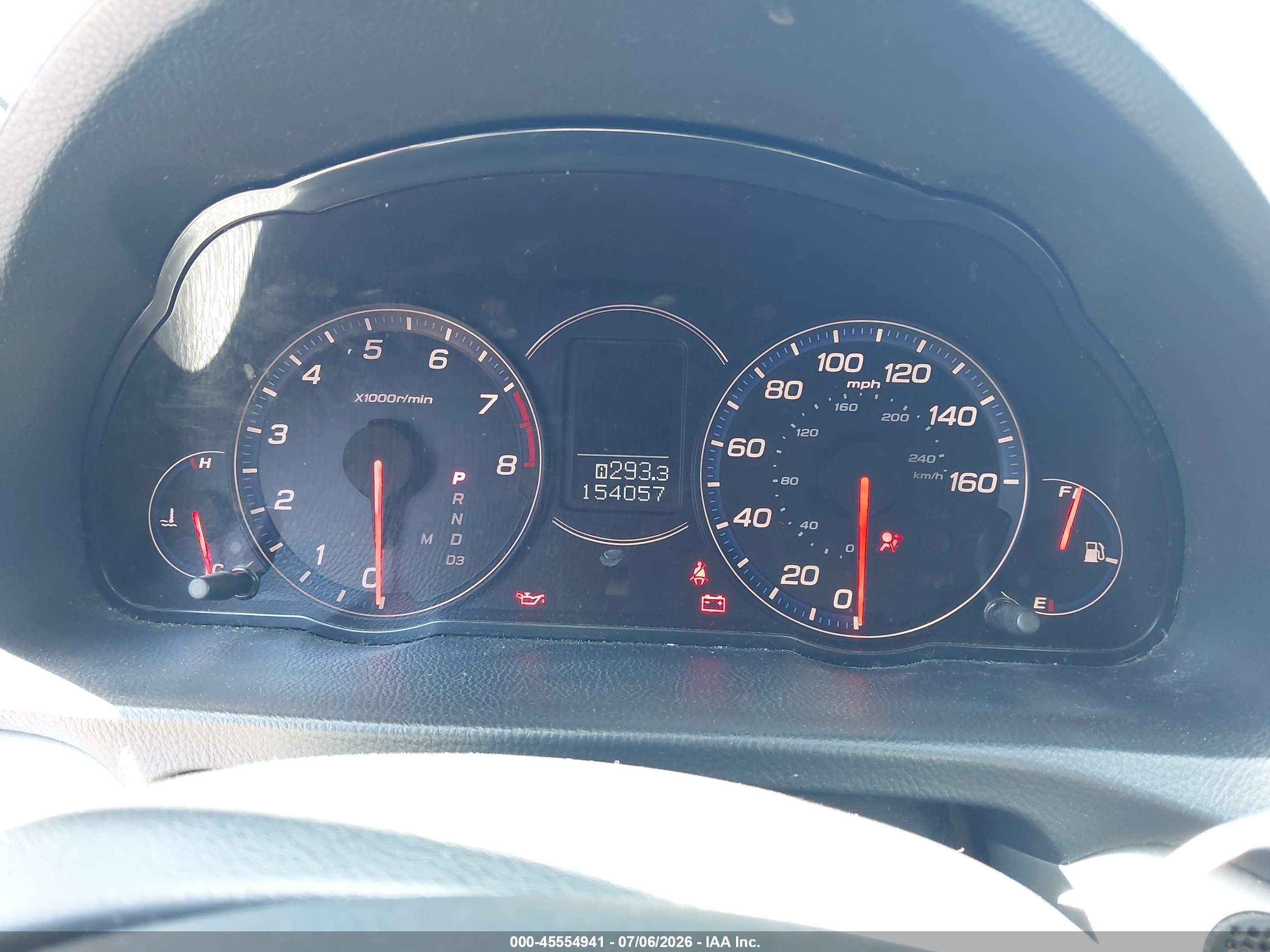 2006 Acura Tsx   Черный vin: JH4CL96906C014503
