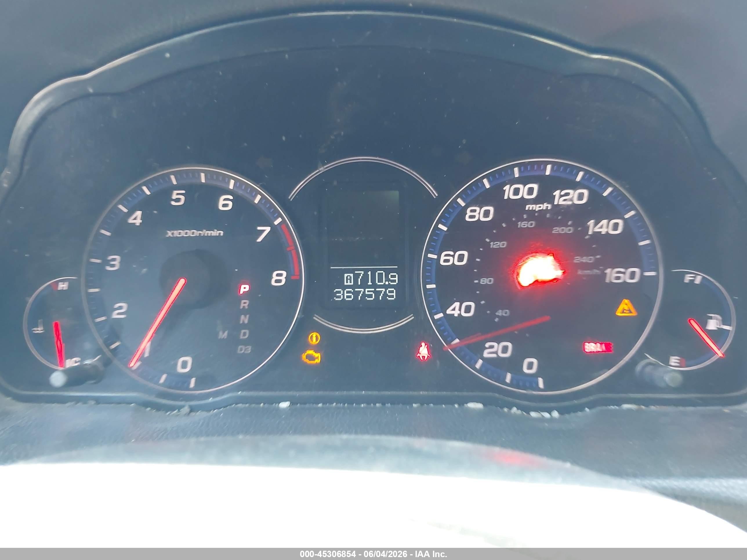 2007 Acura Tsx   Синий vin: JH4CL96907C009982