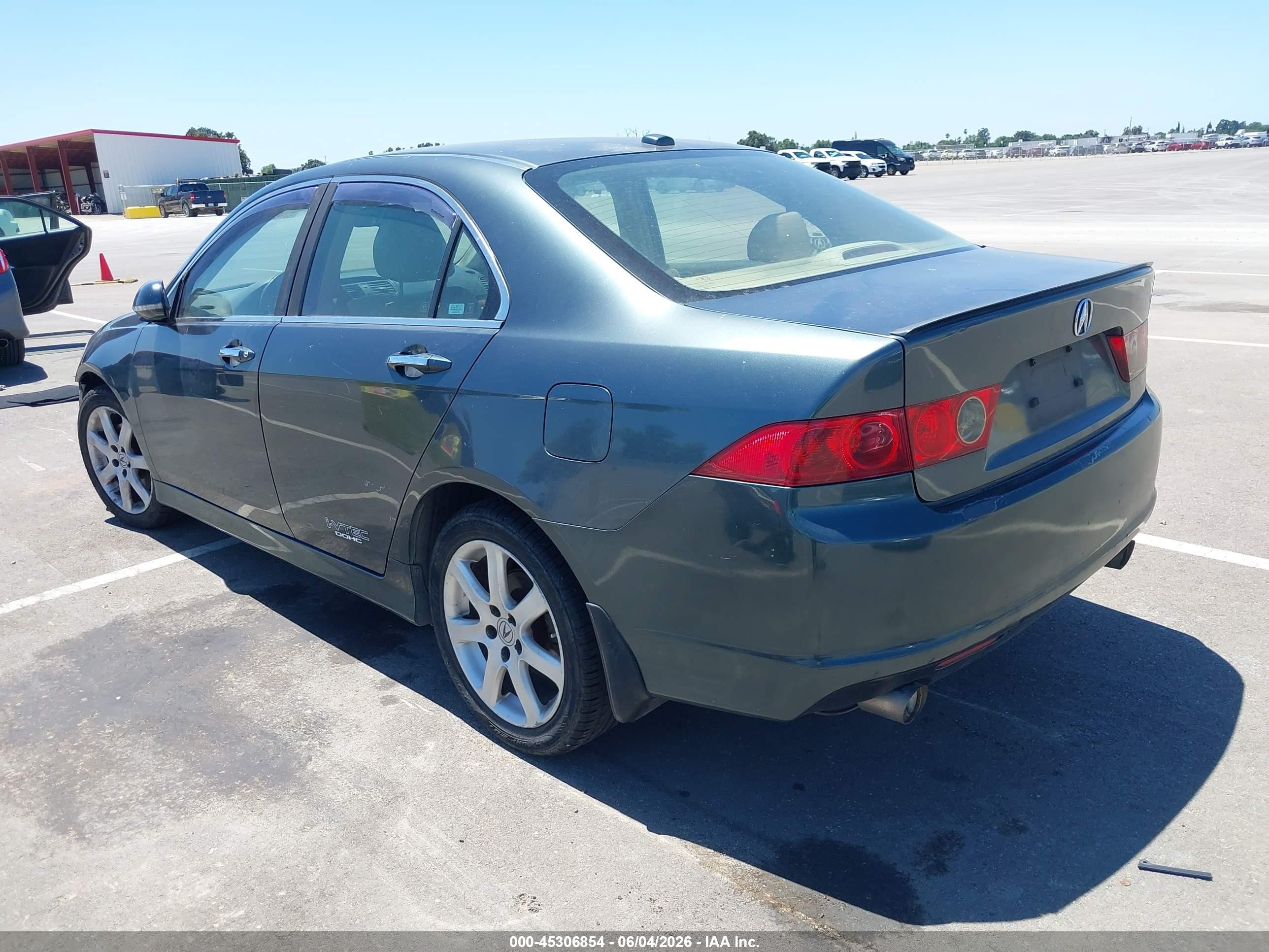 2007 Acura Tsx   Синий vin: JH4CL96907C009982