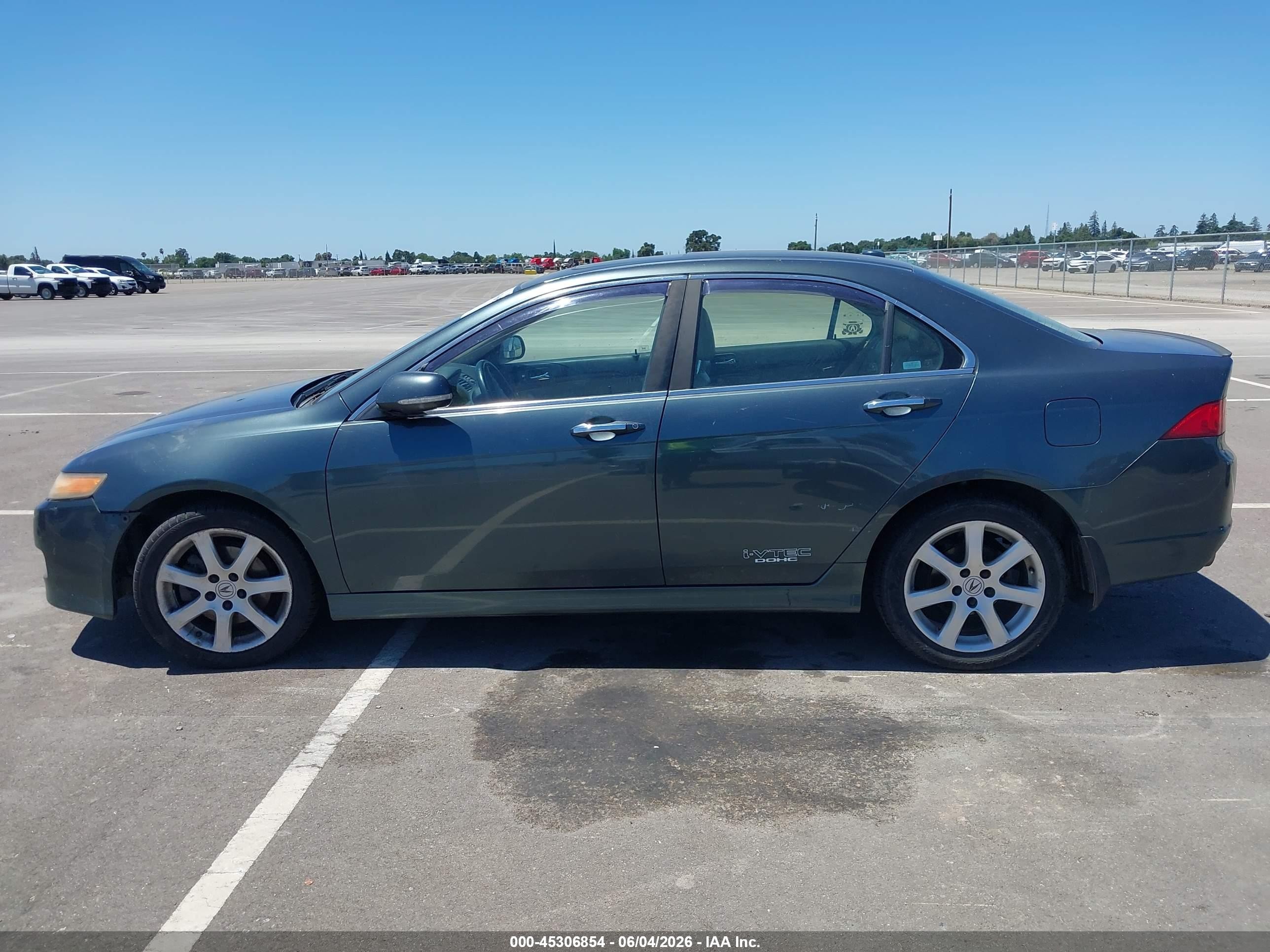 2007 Acura Tsx   Синий vin: JH4CL96907C009982
