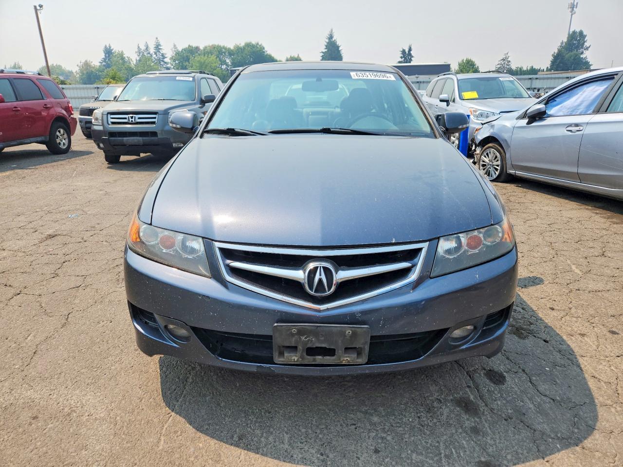 2008 Acura Tsx Blue vin: JH4CL96908C007490