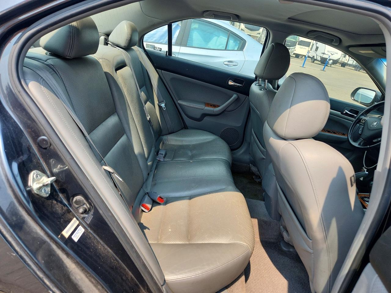2008 Acura Tsx Blue vin: JH4CL96908C007490
