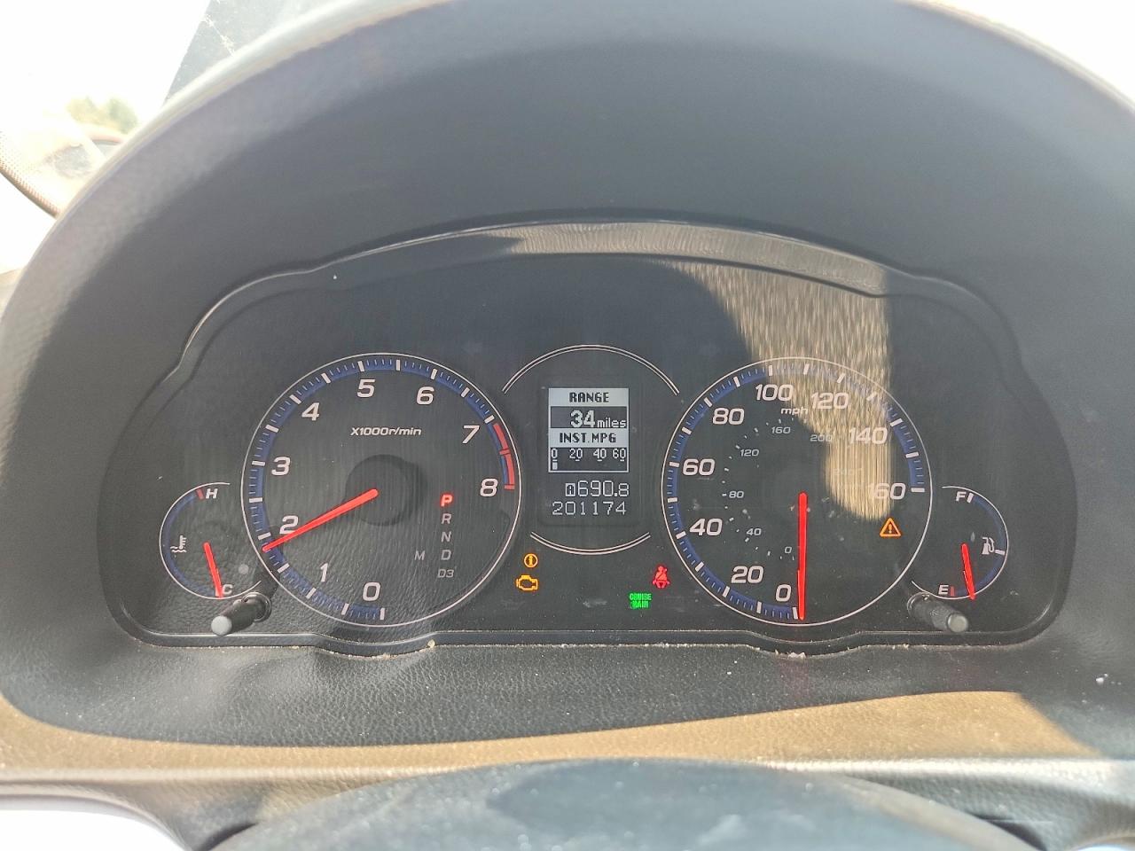 2008 Acura Tsx Blue vin: JH4CL96908C007490