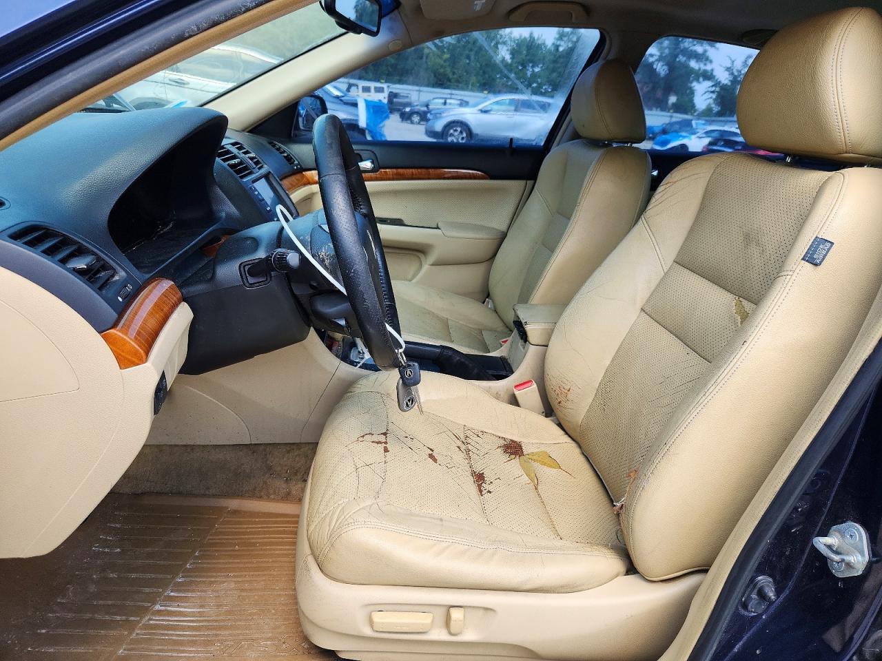 2008 Acura Tsx Синий vin: JH4CL96908C016612