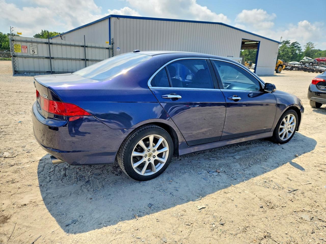 2008 Acura Tsx Синий vin: JH4CL96908C016612