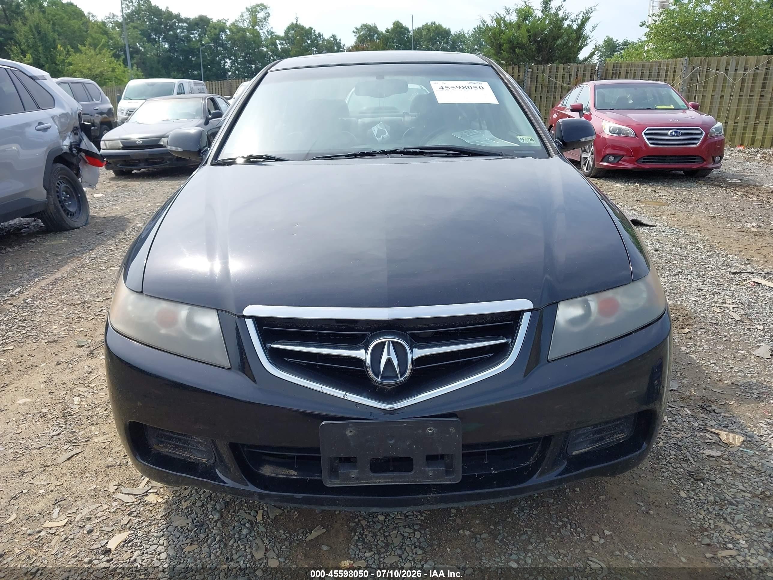2004 Acura Tsx   Черный vin: JH4CL96914C035180