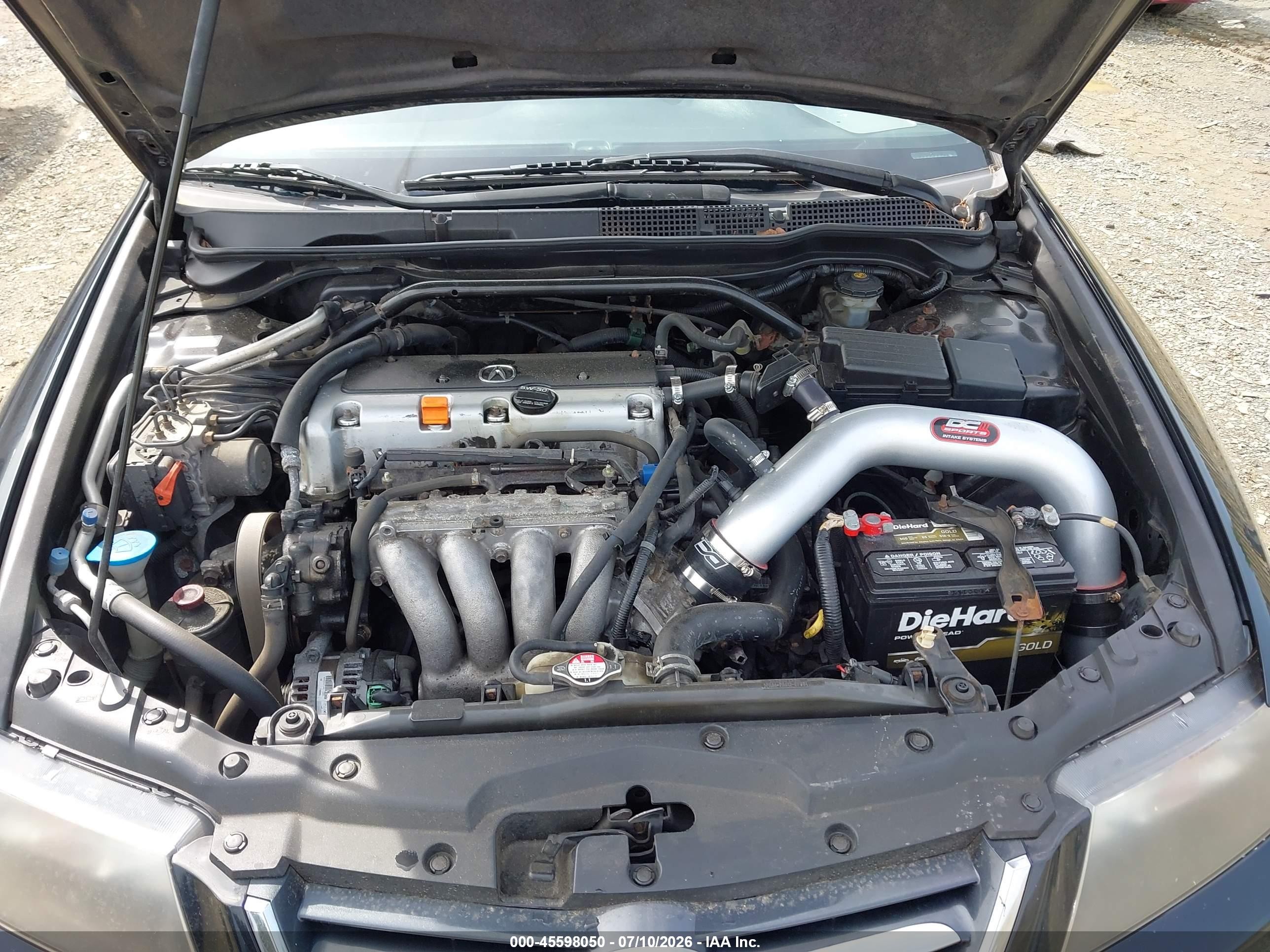 2004 Acura Tsx   Черный vin: JH4CL96914C035180