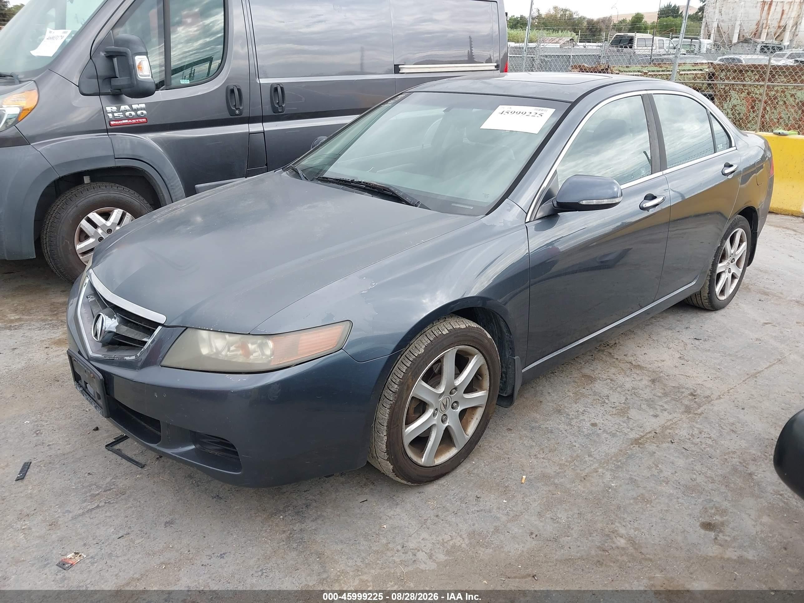 2005 Acura Tsx   Gray vin: JH4CL96915C028022