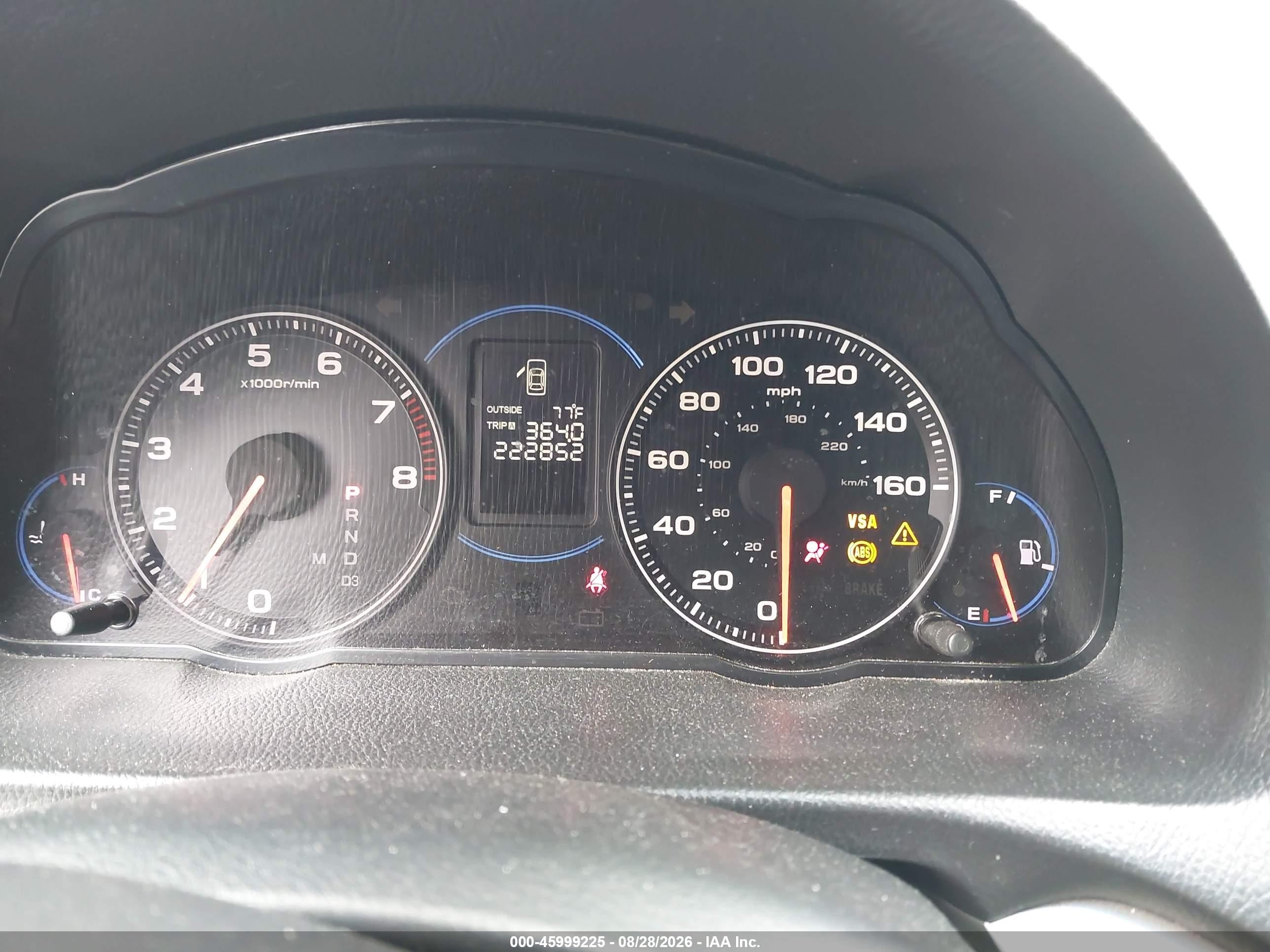 2005 Acura Tsx   Gray vin: JH4CL96915C028022