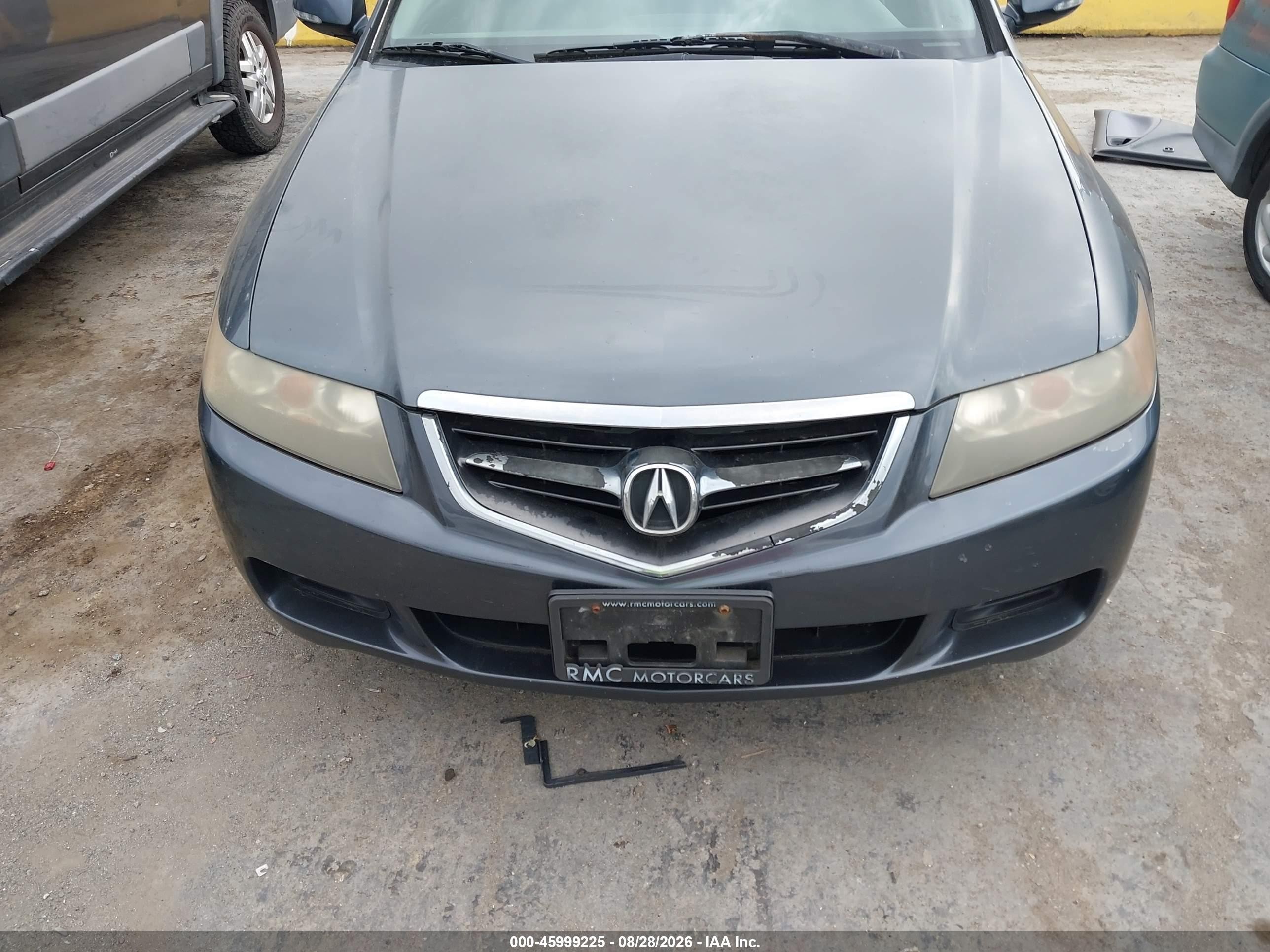 2005 Acura Tsx   Gray vin: JH4CL96915C028022