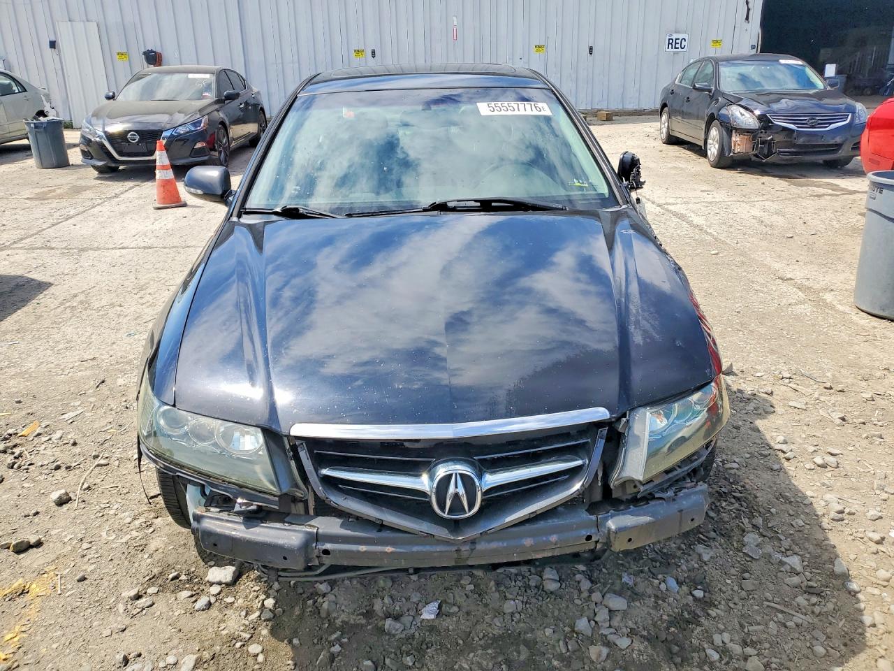 2005 Acura Tsx Черный vin: JH4CL96915C033883