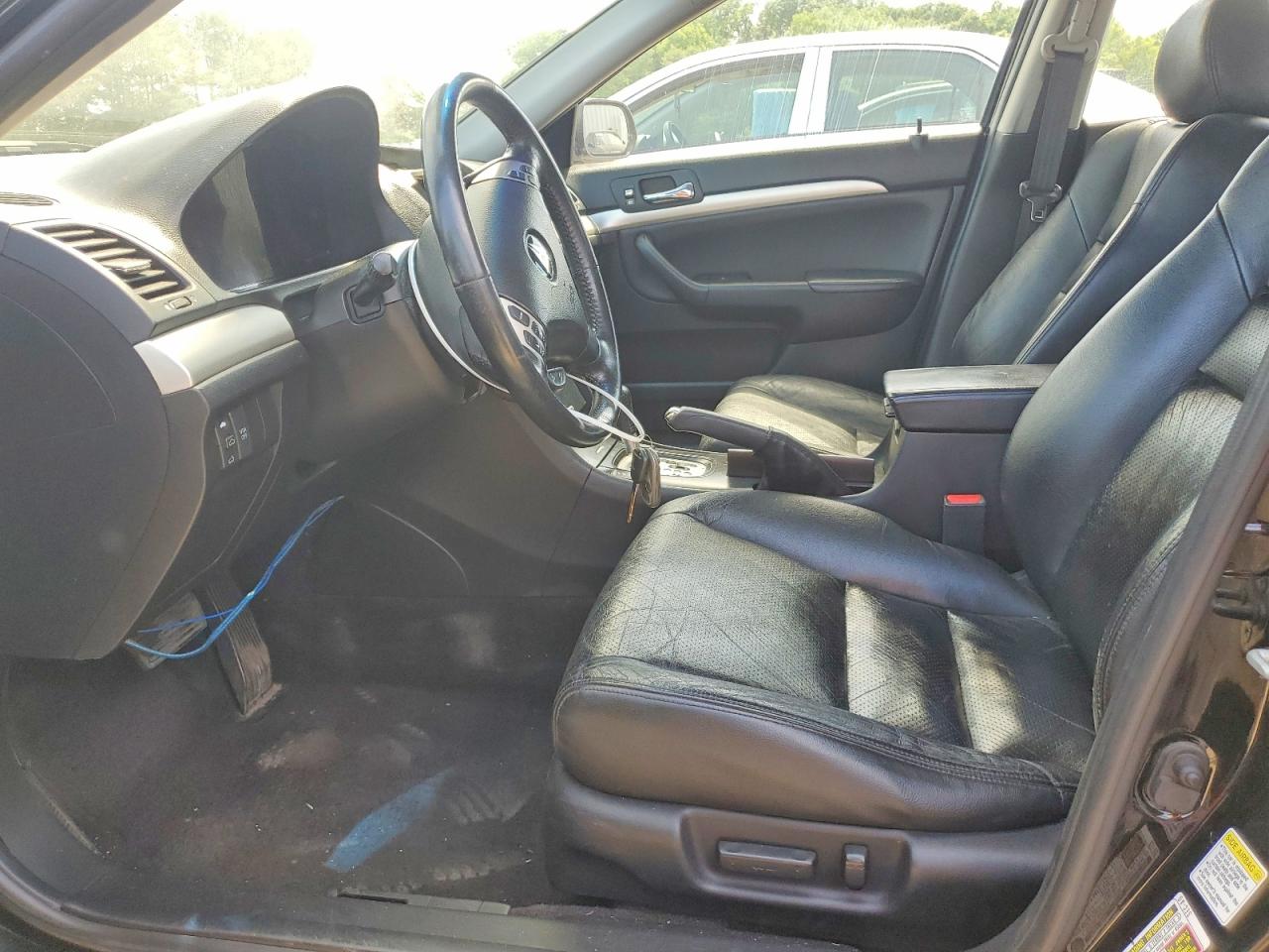 2005 Acura Tsx Черный vin: JH4CL96915C033883