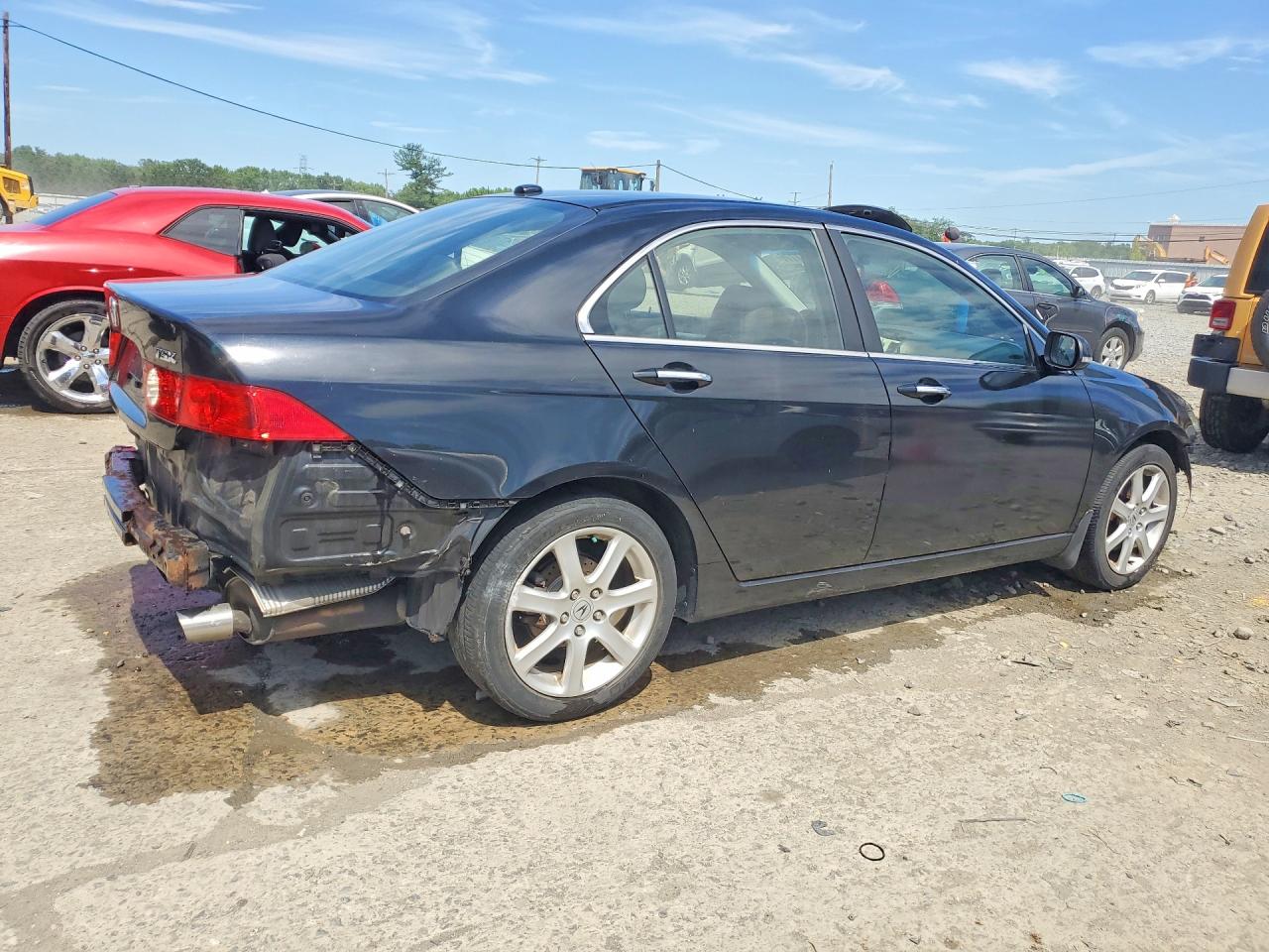 2005 Acura Tsx Черный vin: JH4CL96915C033883