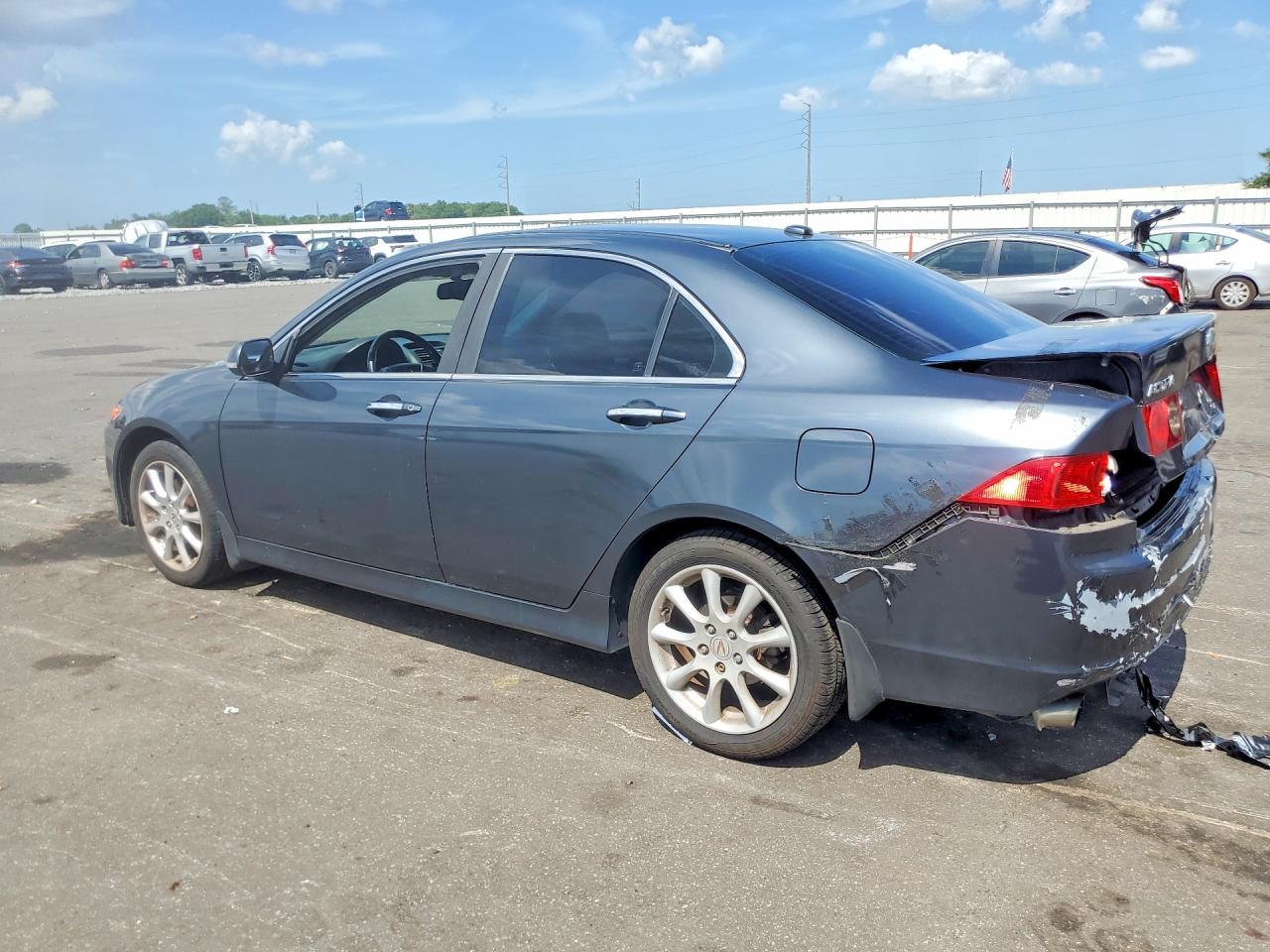 2006 Acura Tsx Gray vin: JH4CL96916C015949