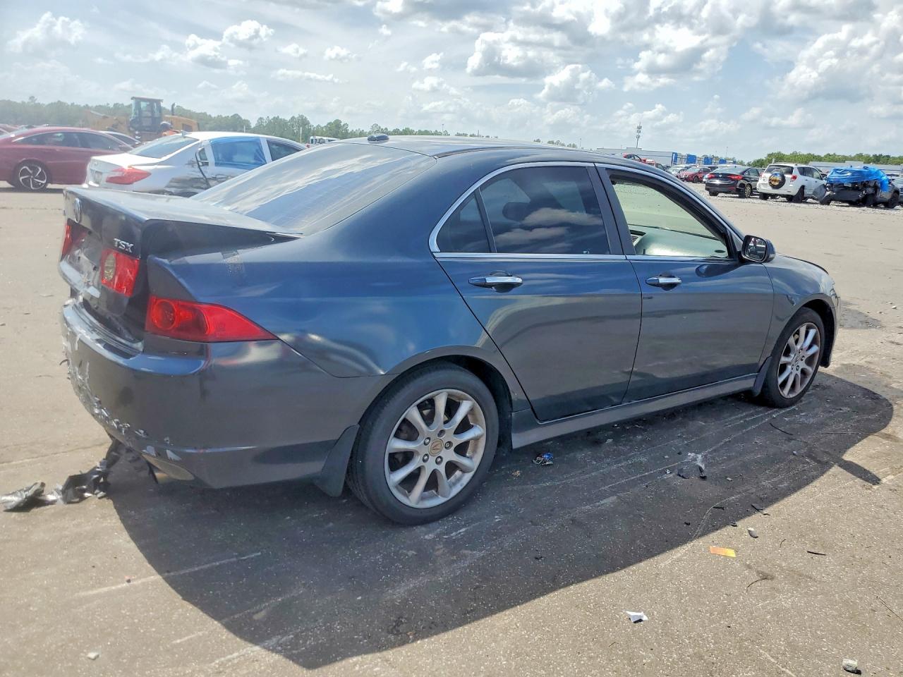 2006 Acura Tsx Gray vin: JH4CL96916C015949