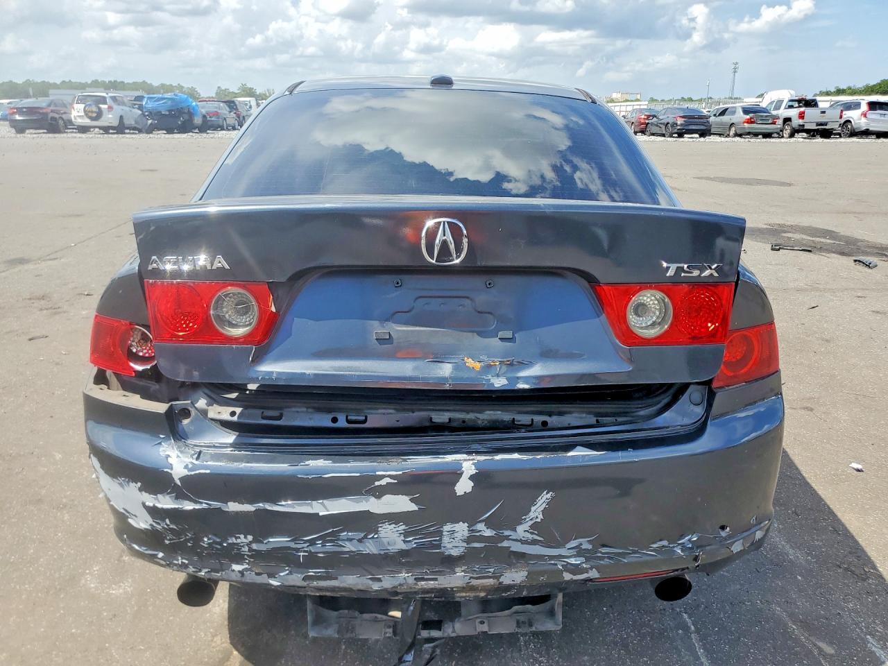 2006 Acura Tsx Gray vin: JH4CL96916C015949