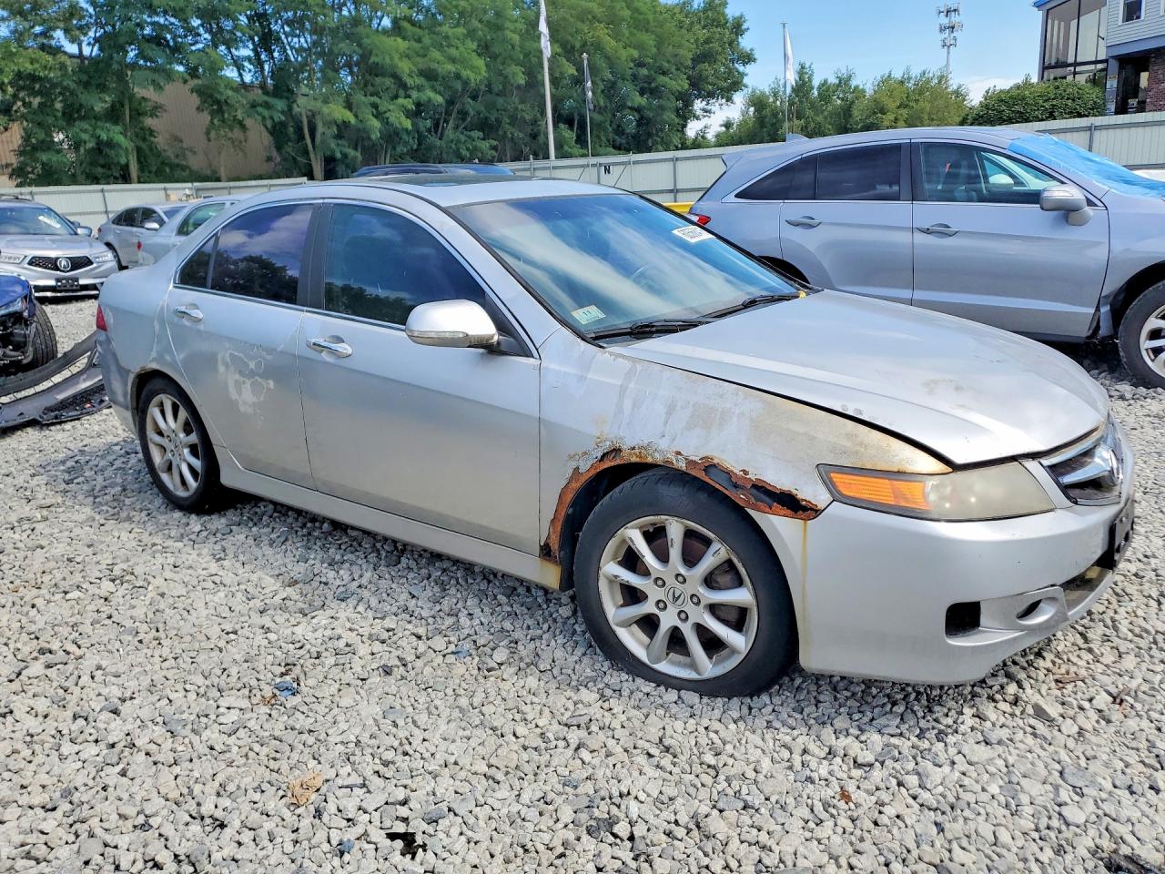 2006 Acura Csx Silver vin: JH4CL96916C033755