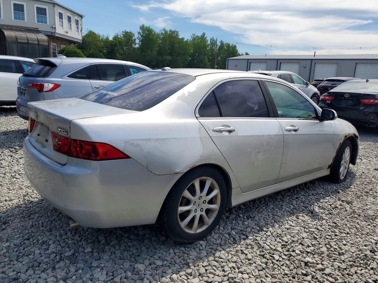 2006 Acura Csx Silver vin: JH4CL96916C033755