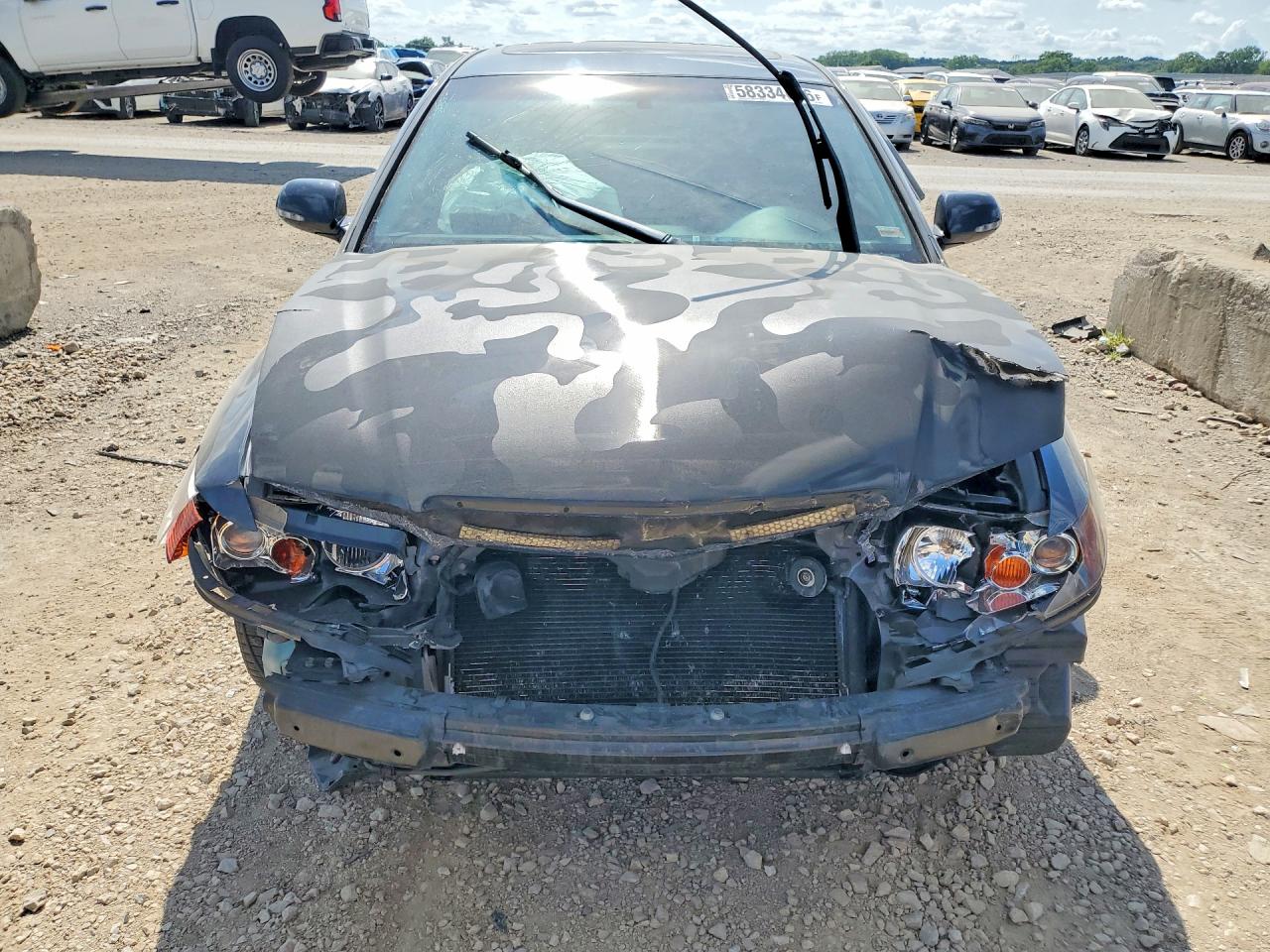 2004 Acura Tsx Black vin: JH4CL96924C028237