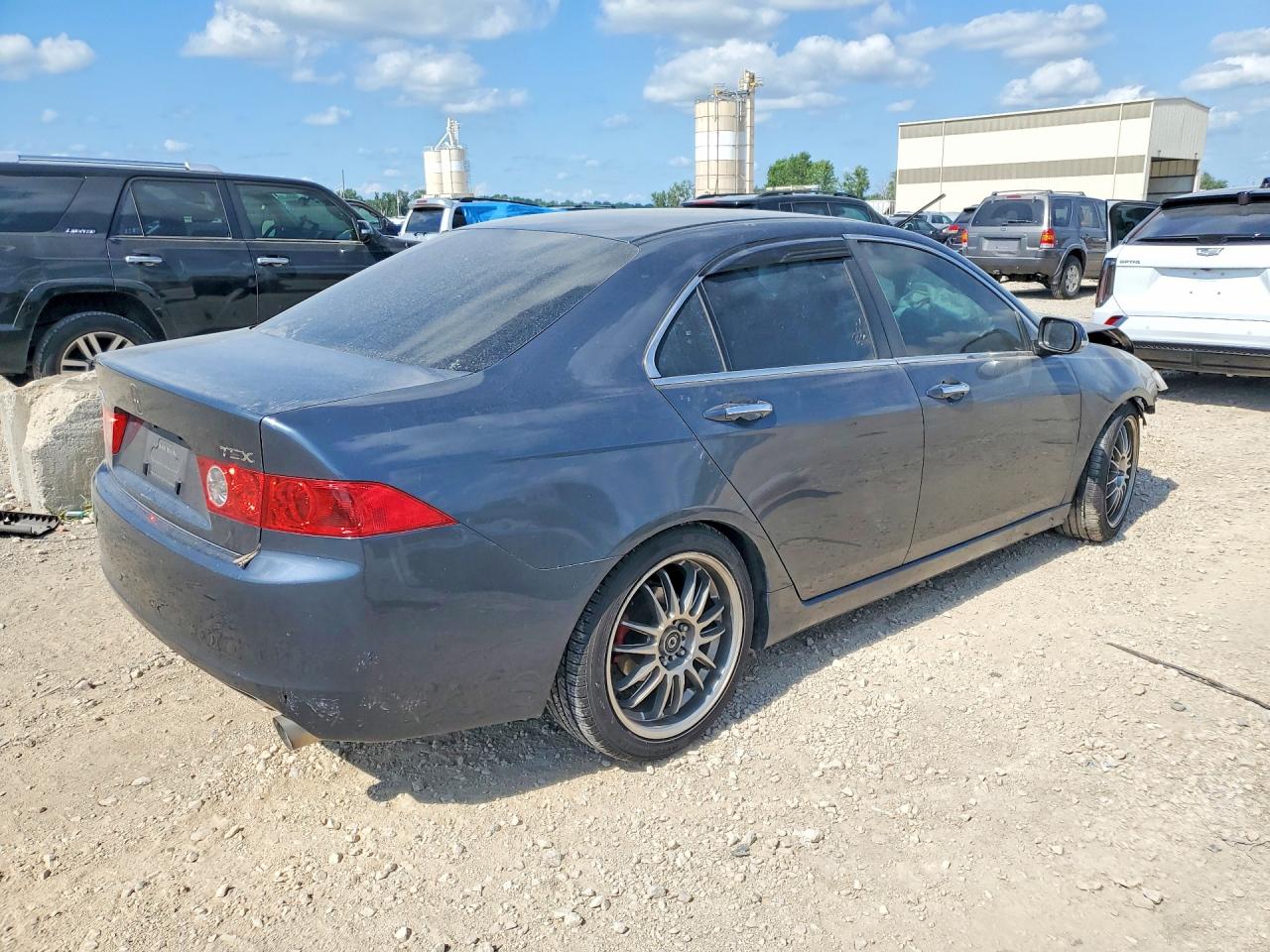 2004 Acura Tsx Black vin: JH4CL96924C028237