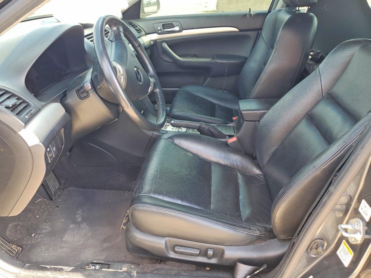 2004 Acura Tsx Black vin: JH4CL96924C028237