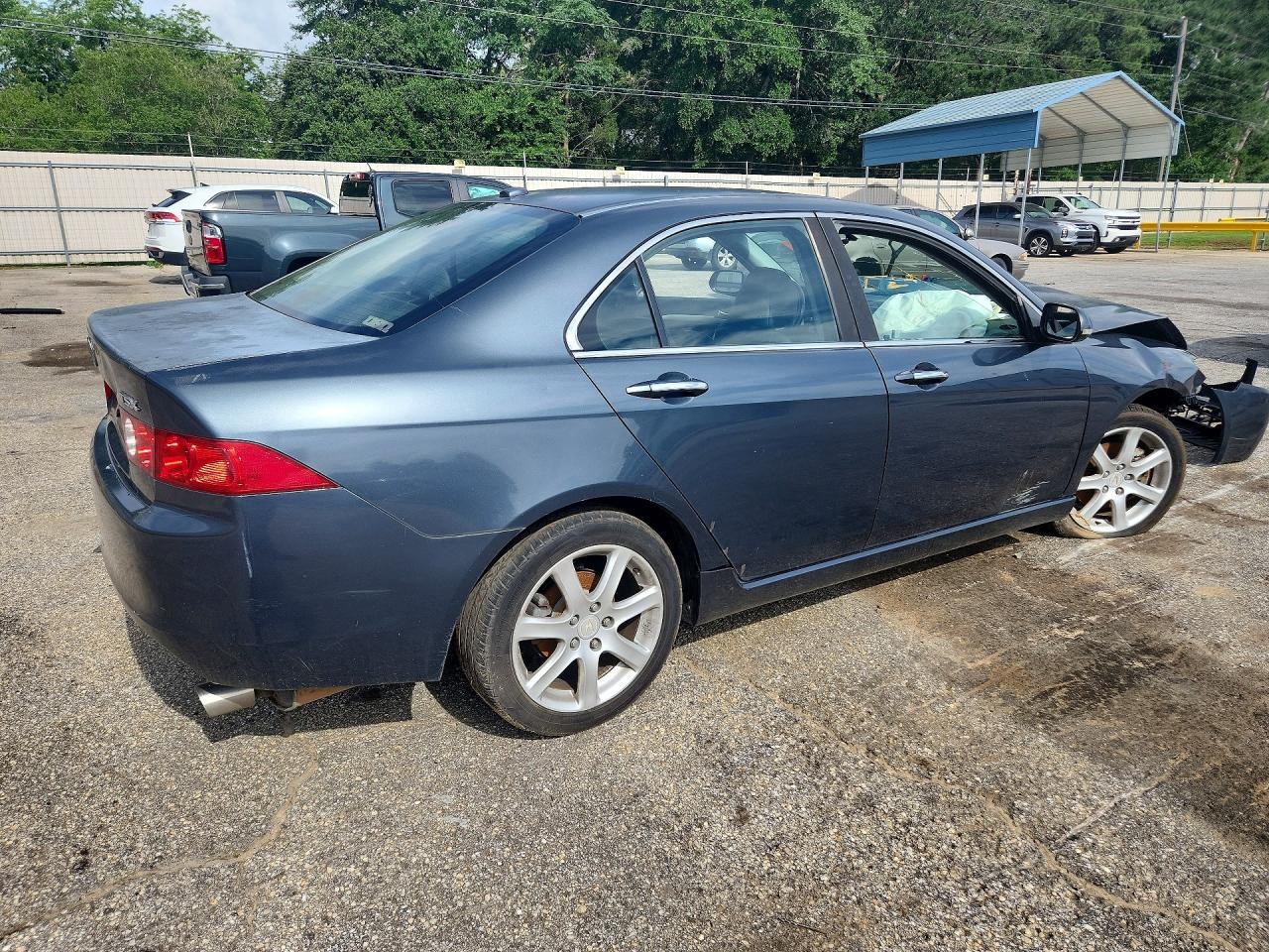 2005 Acura Tsx Blue vin: JH4CL96925C023394
