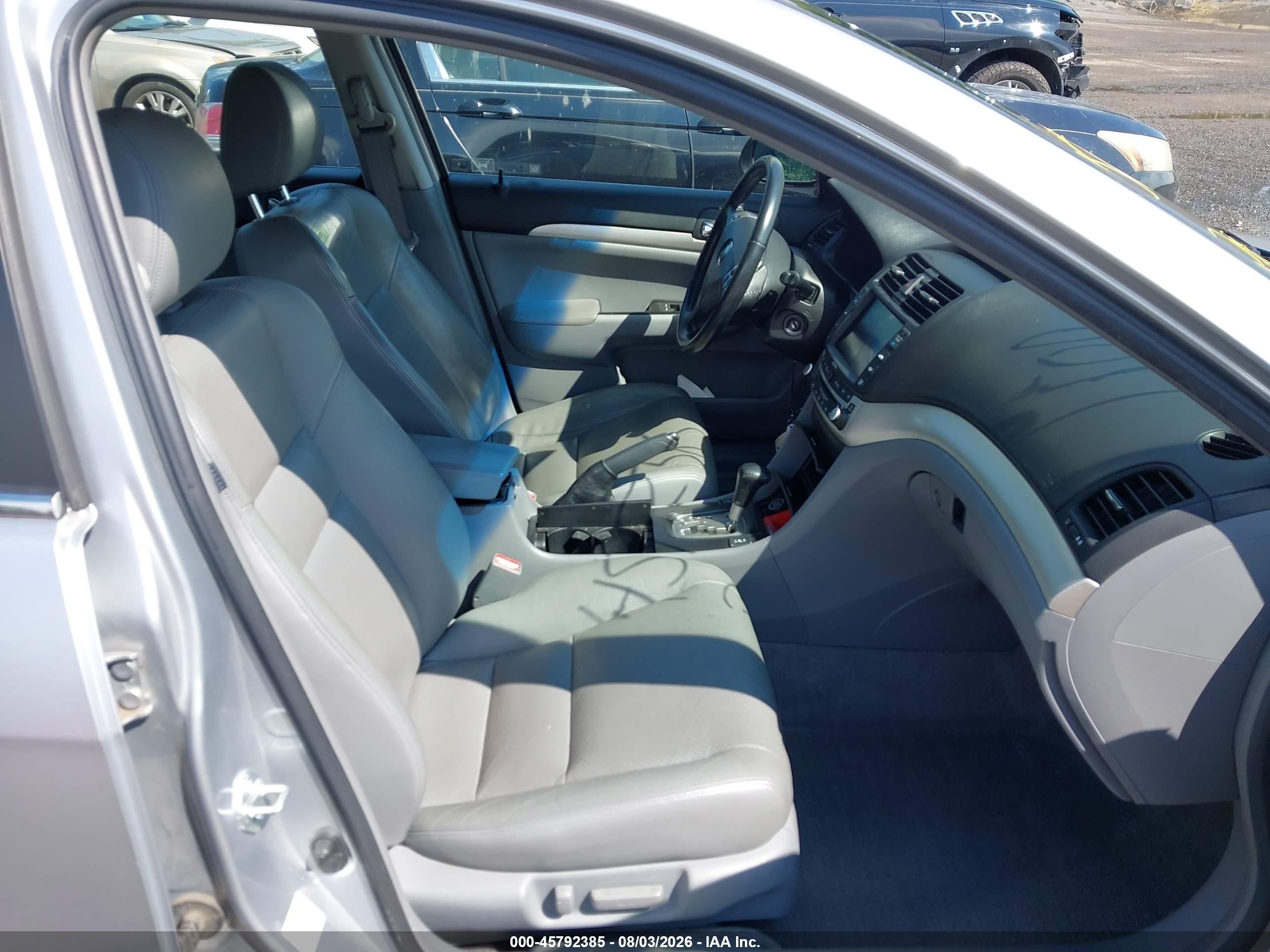 2005 Acura Tsx Серебряный vin: JH4CL96925C030605