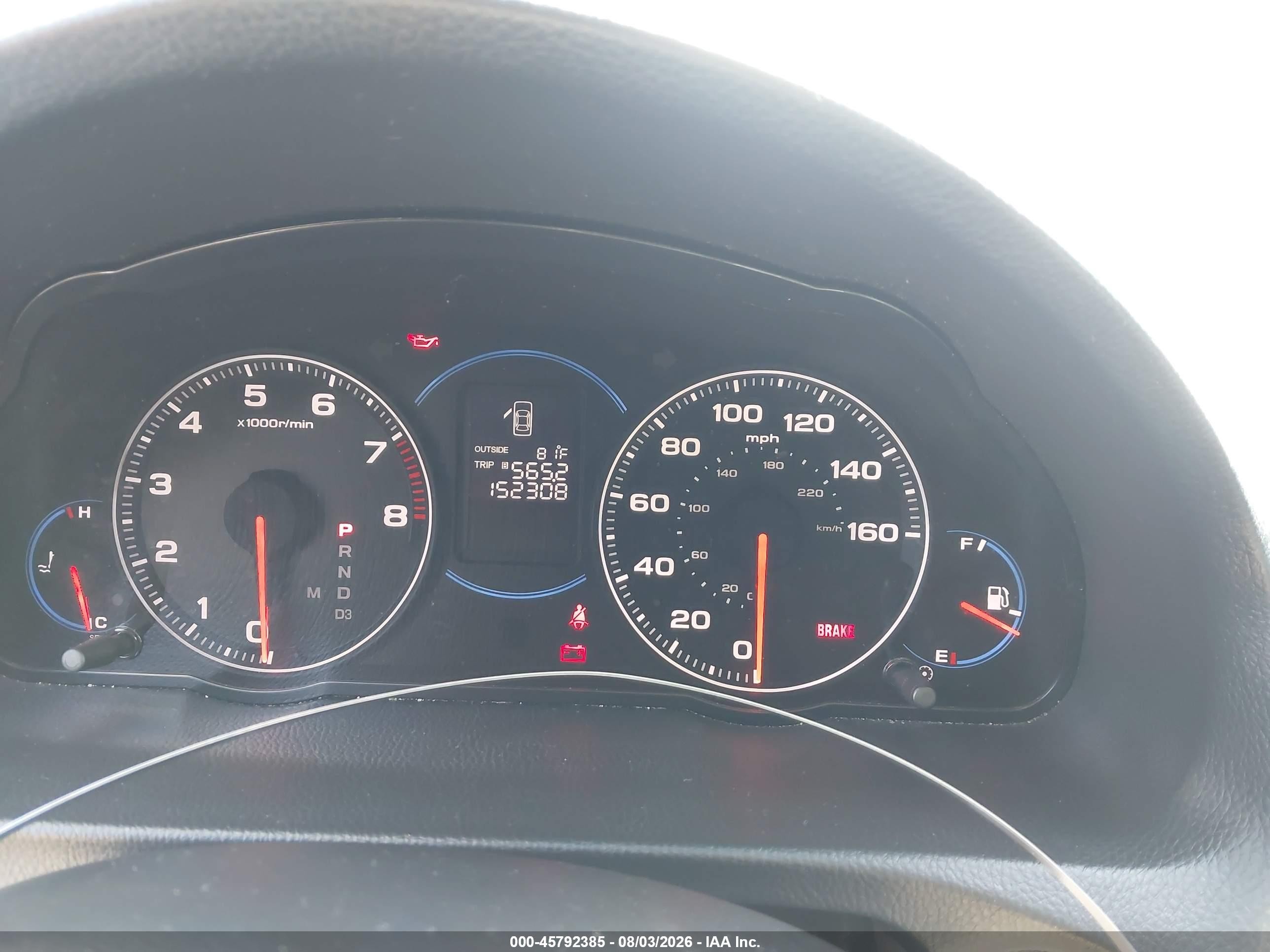 2005 Acura Tsx Серебряный vin: JH4CL96925C030605