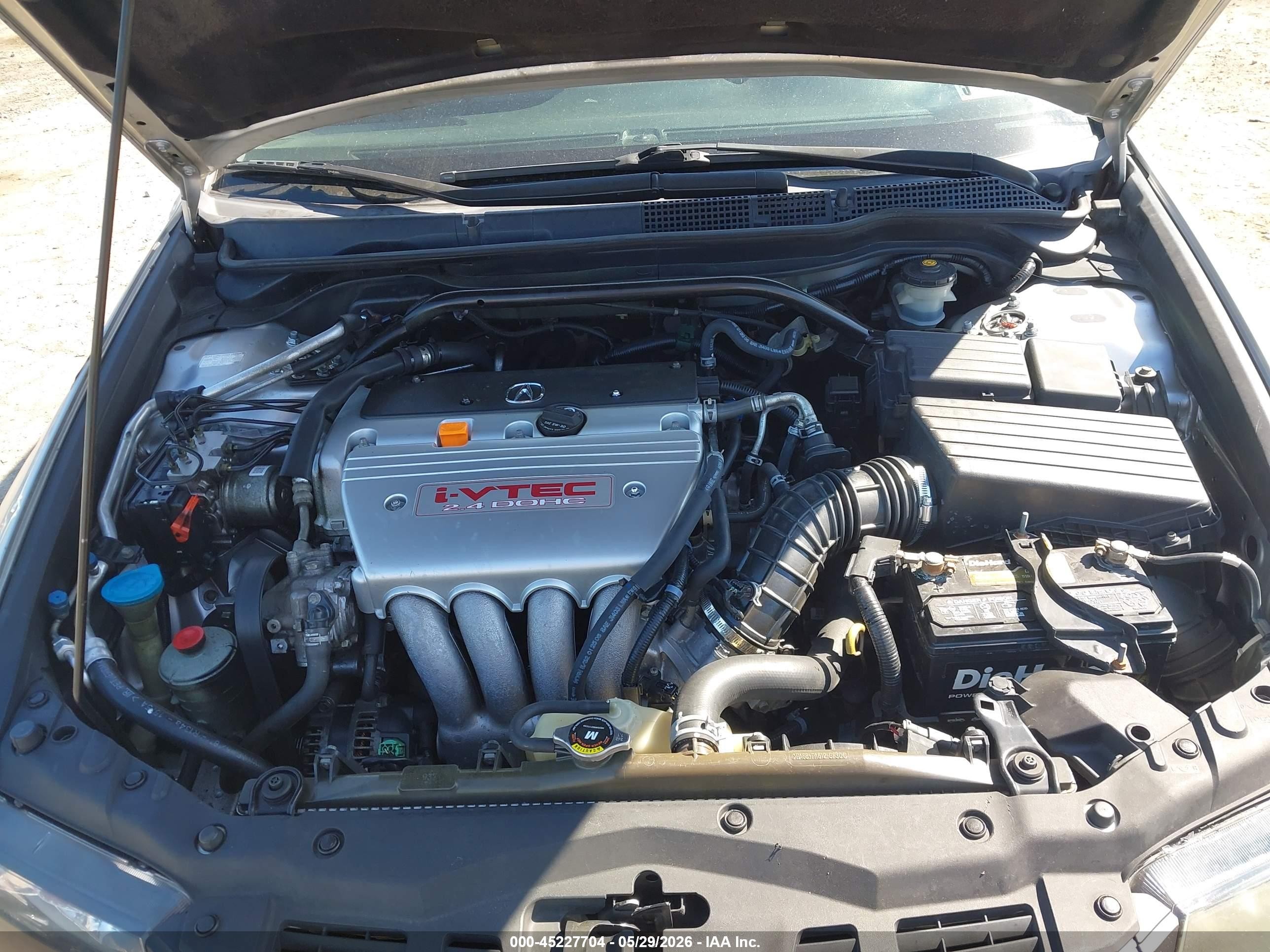 2006 Acura Tsx   Silver vin: JH4CL96926C015491