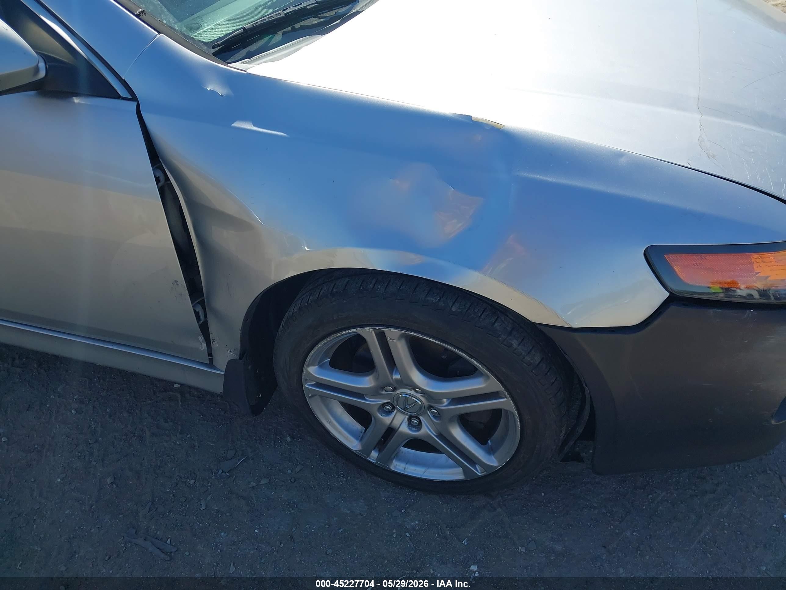 2006 Acura Tsx   Silver vin: JH4CL96926C015491
