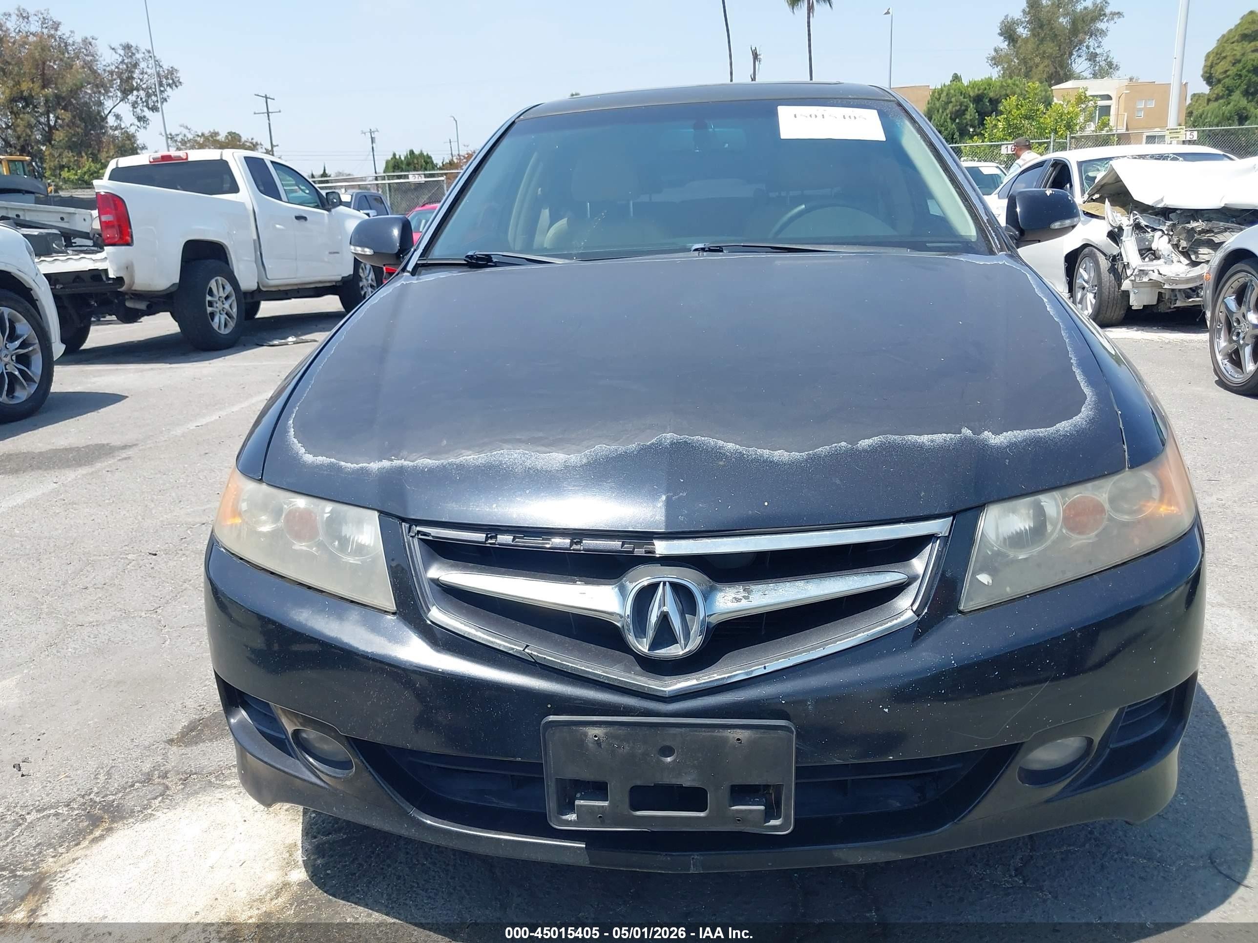 2007 Acura Tsx   Black vin: JH4CL96927C010499