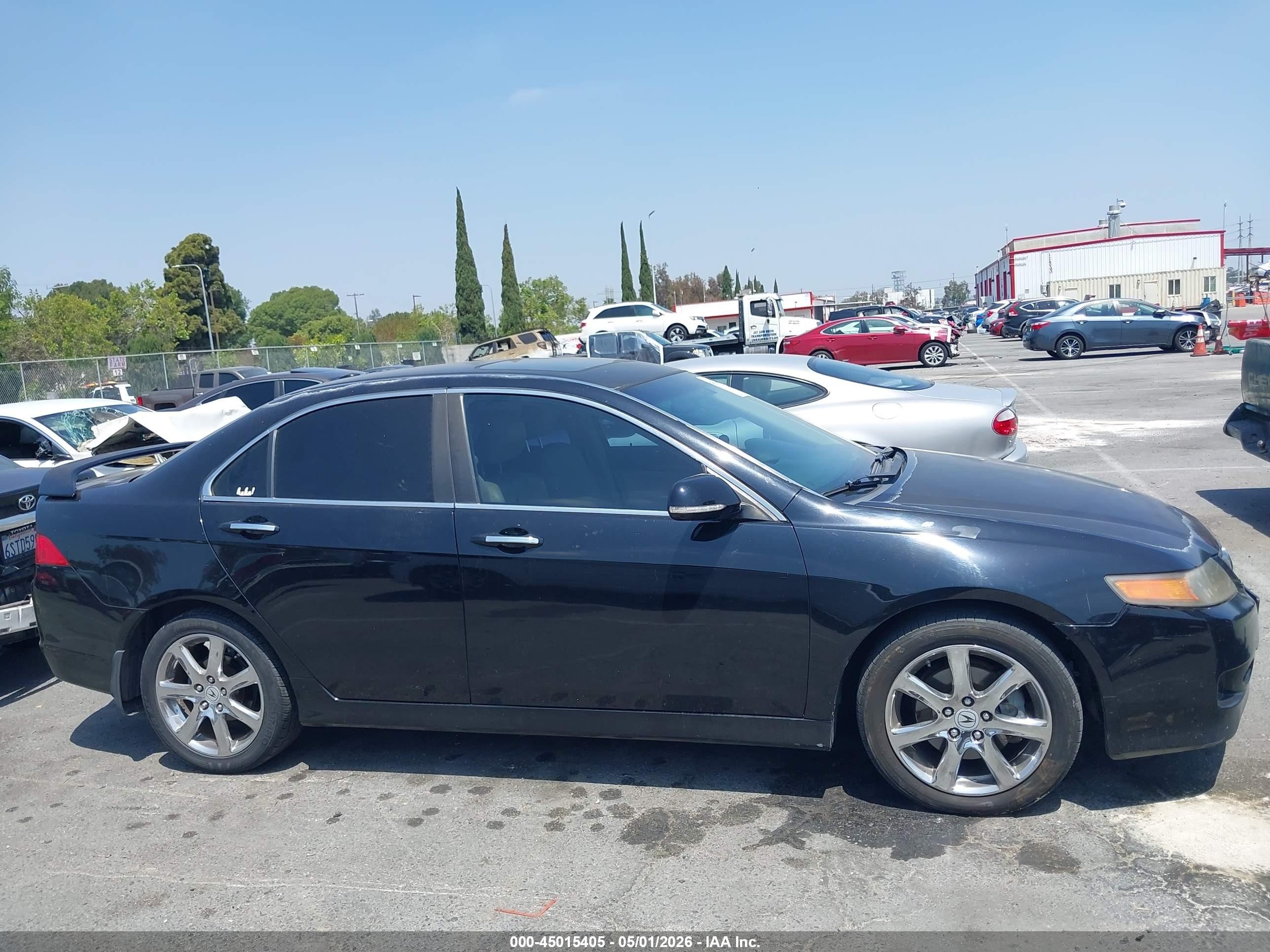 2007 Acura Tsx   Black vin: JH4CL96927C010499