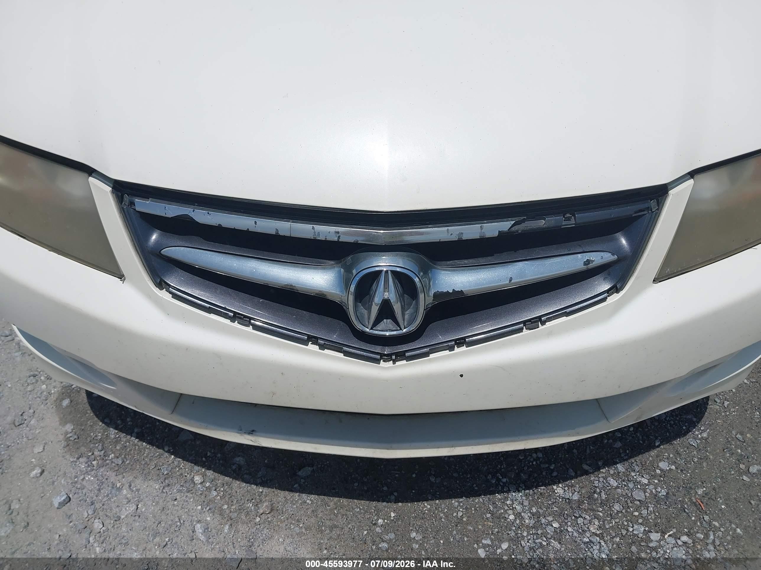 2007 Acura Tsx   White vin: JH4CL96927C019266