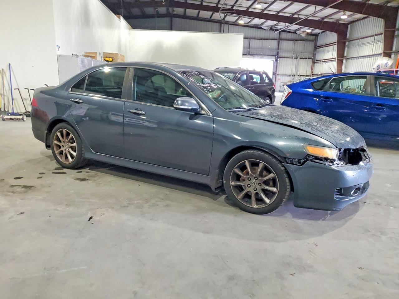 2008 Acura Tsx Gray vin: JH4CL96928C008401
