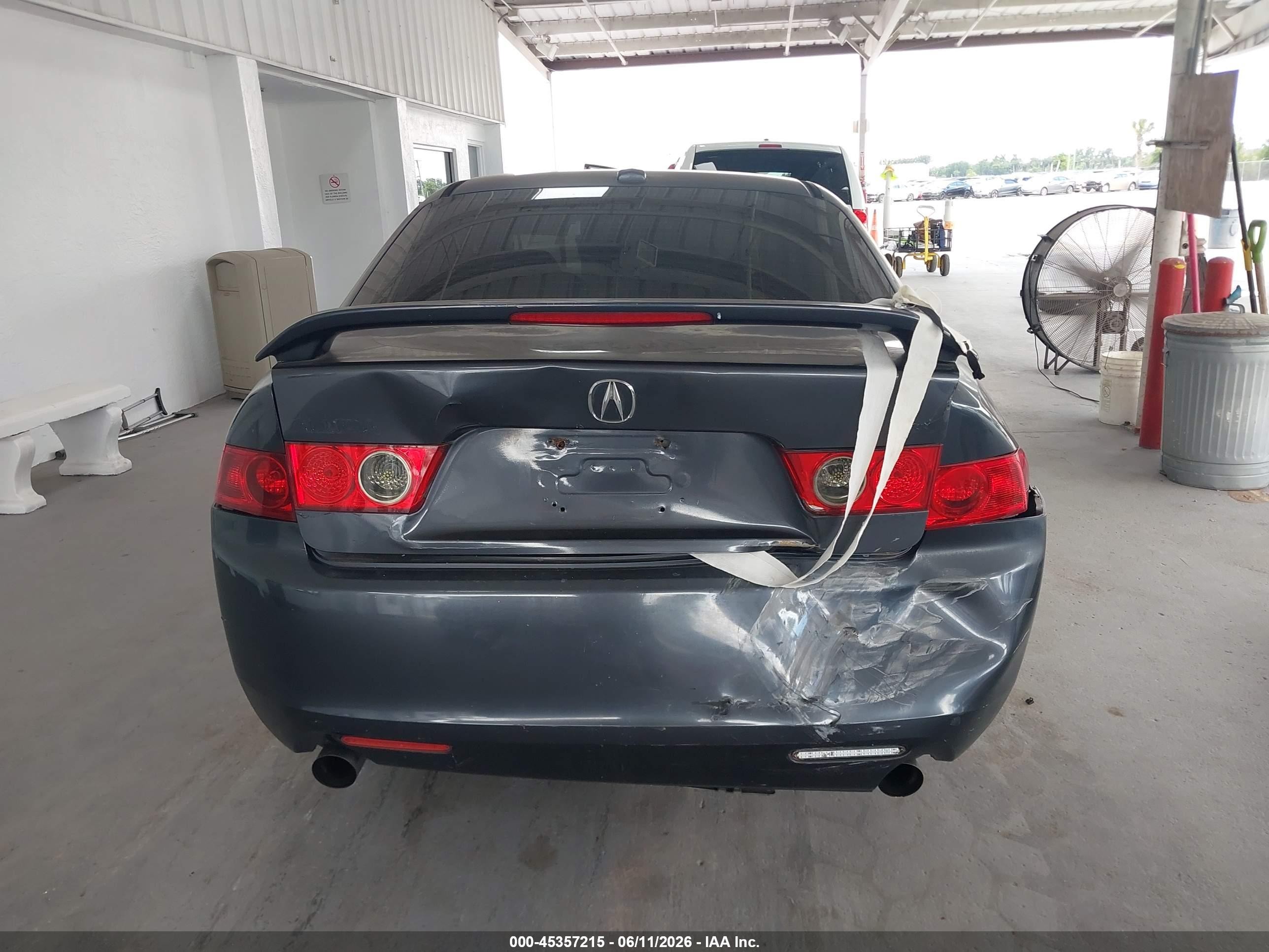 2005 Acura Tsx Base W/navigation (a5) Gray vin: JH4CL96935C029026
