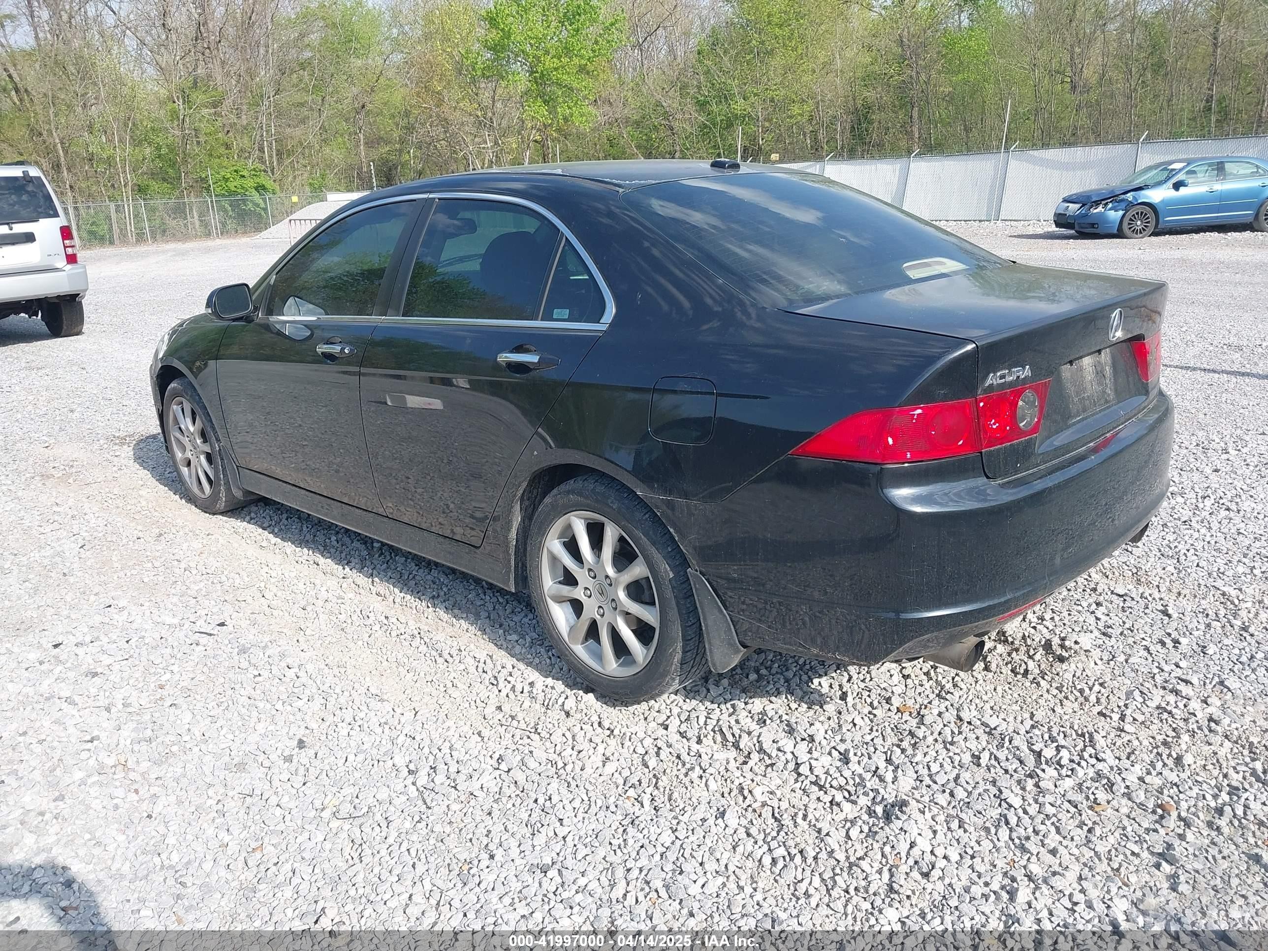2006 Acura Tsx   Black vin: JH4CL96936C001552