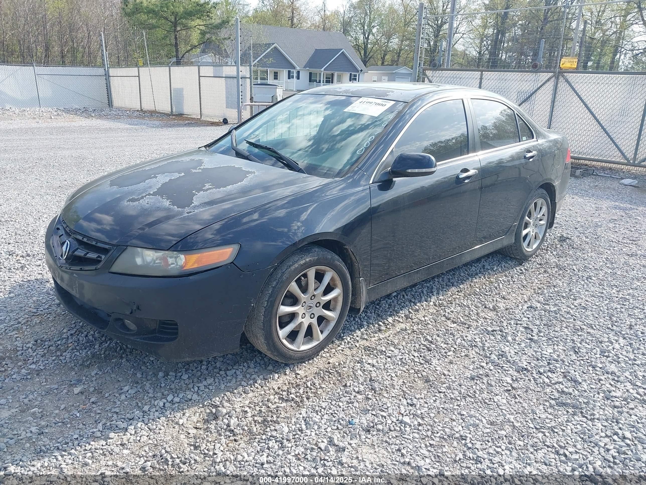 2006 Acura Tsx   Black vin: JH4CL96936C001552