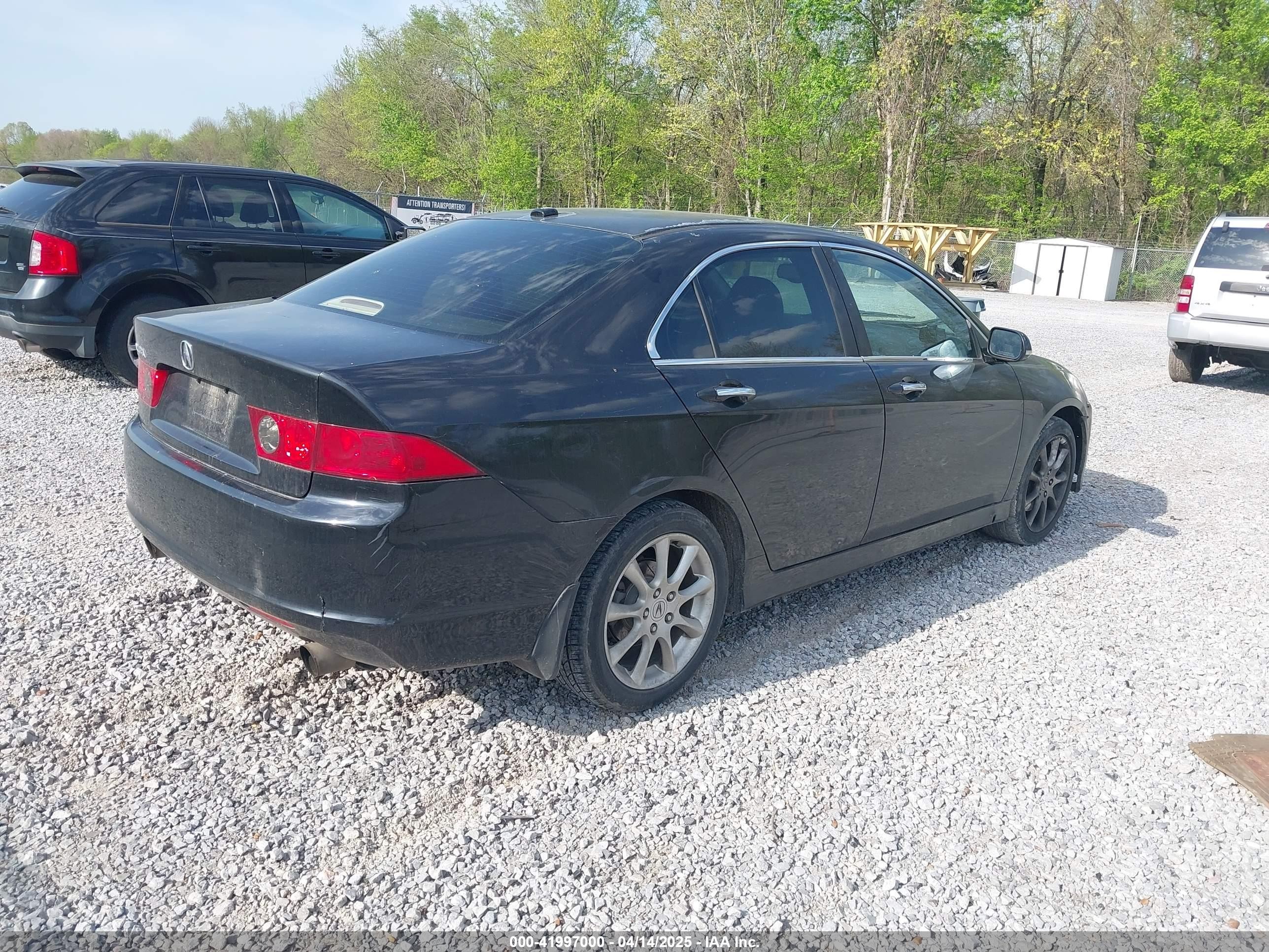 2006 Acura Tsx   Black vin: JH4CL96936C001552