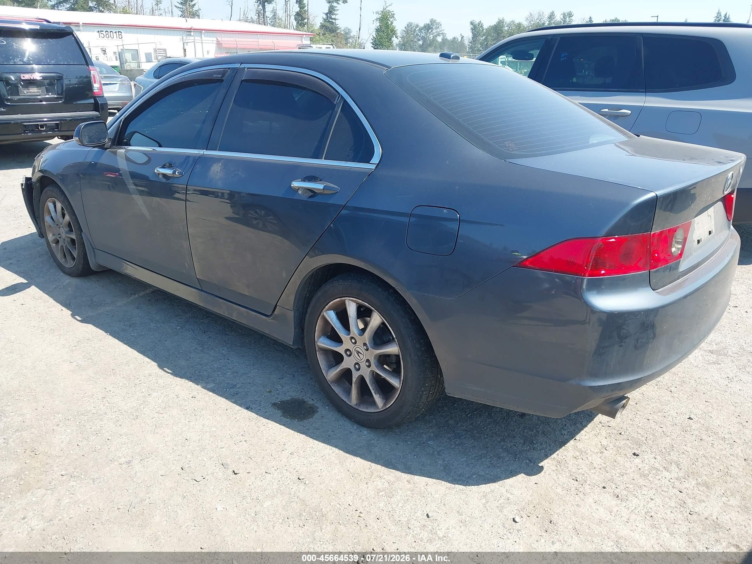 2006 Acura Tsx   Gray vin: JH4CL96936C033370
