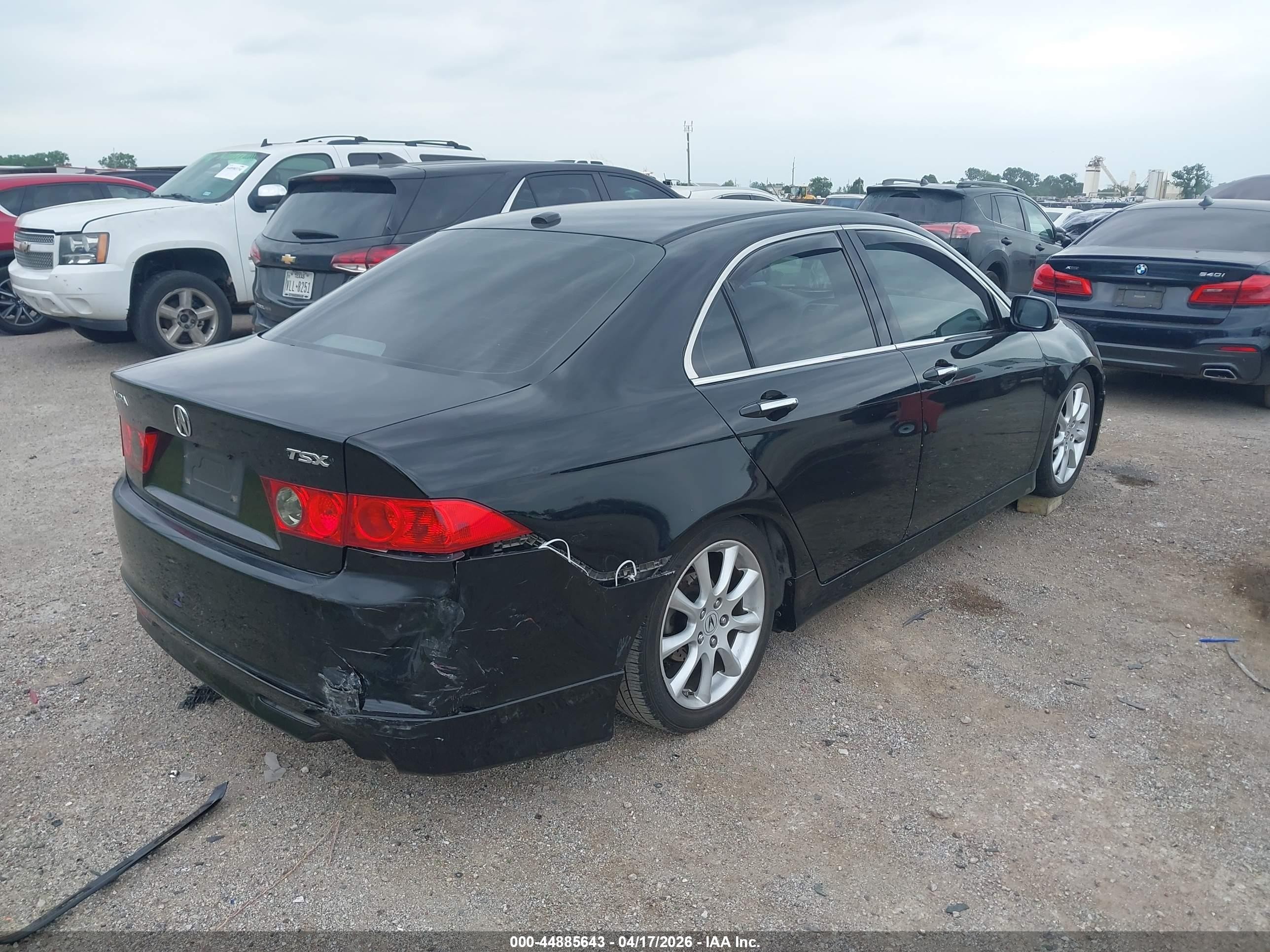 2007 Acura Tsx   Black vin: JH4CL96937C010883