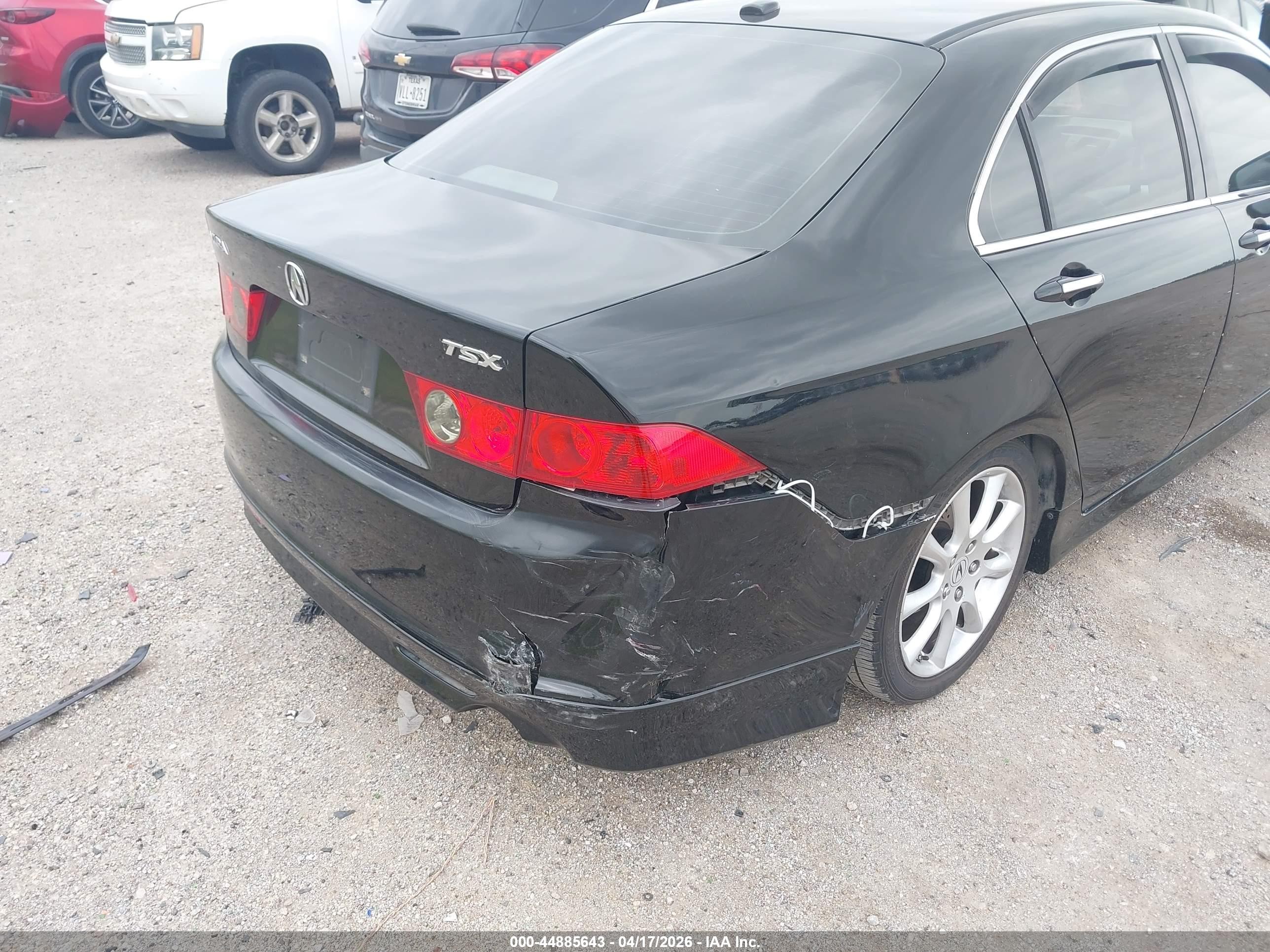 2007 Acura Tsx   Black vin: JH4CL96937C010883
