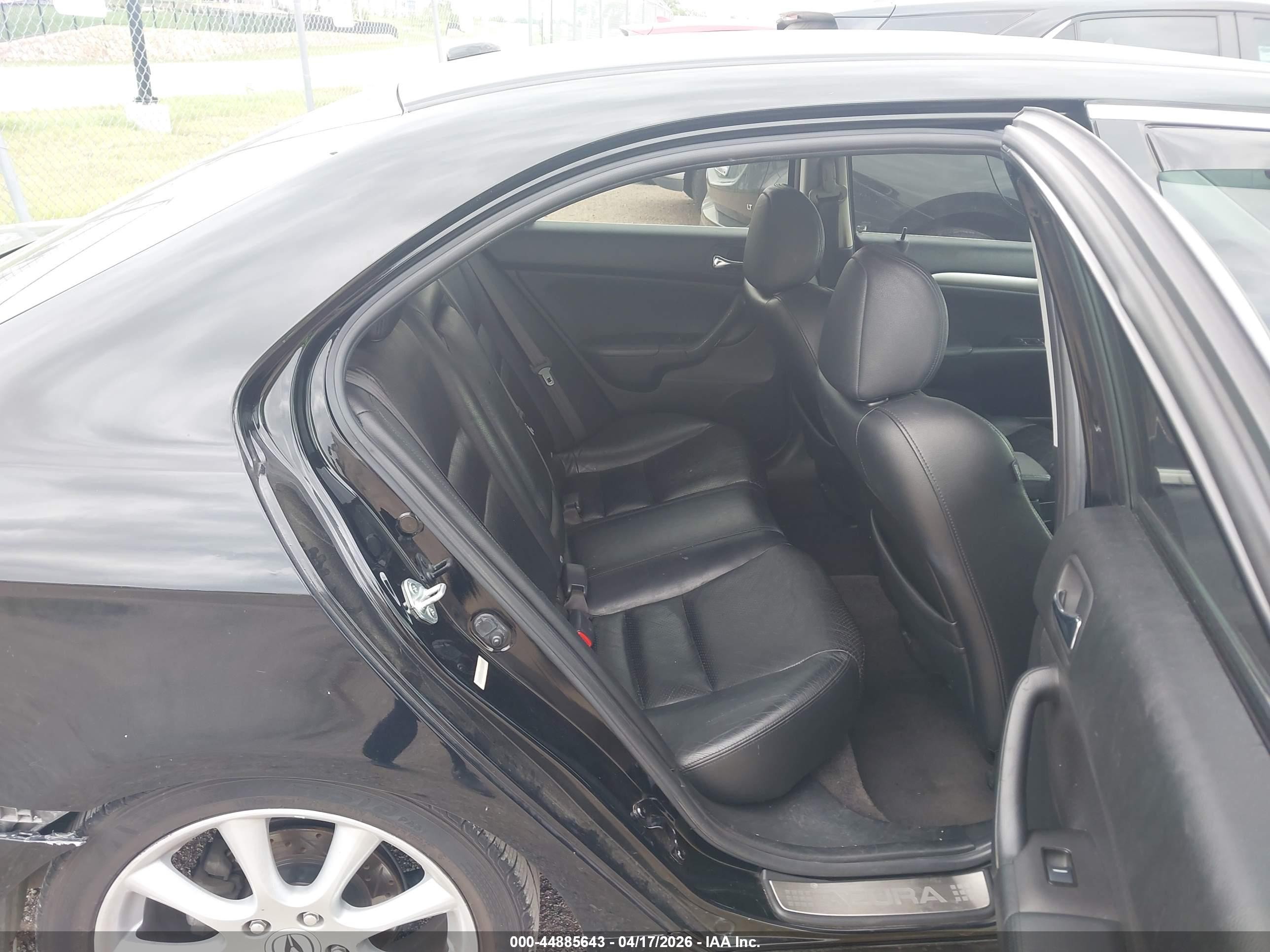 2007 Acura Tsx   Black vin: JH4CL96937C010883